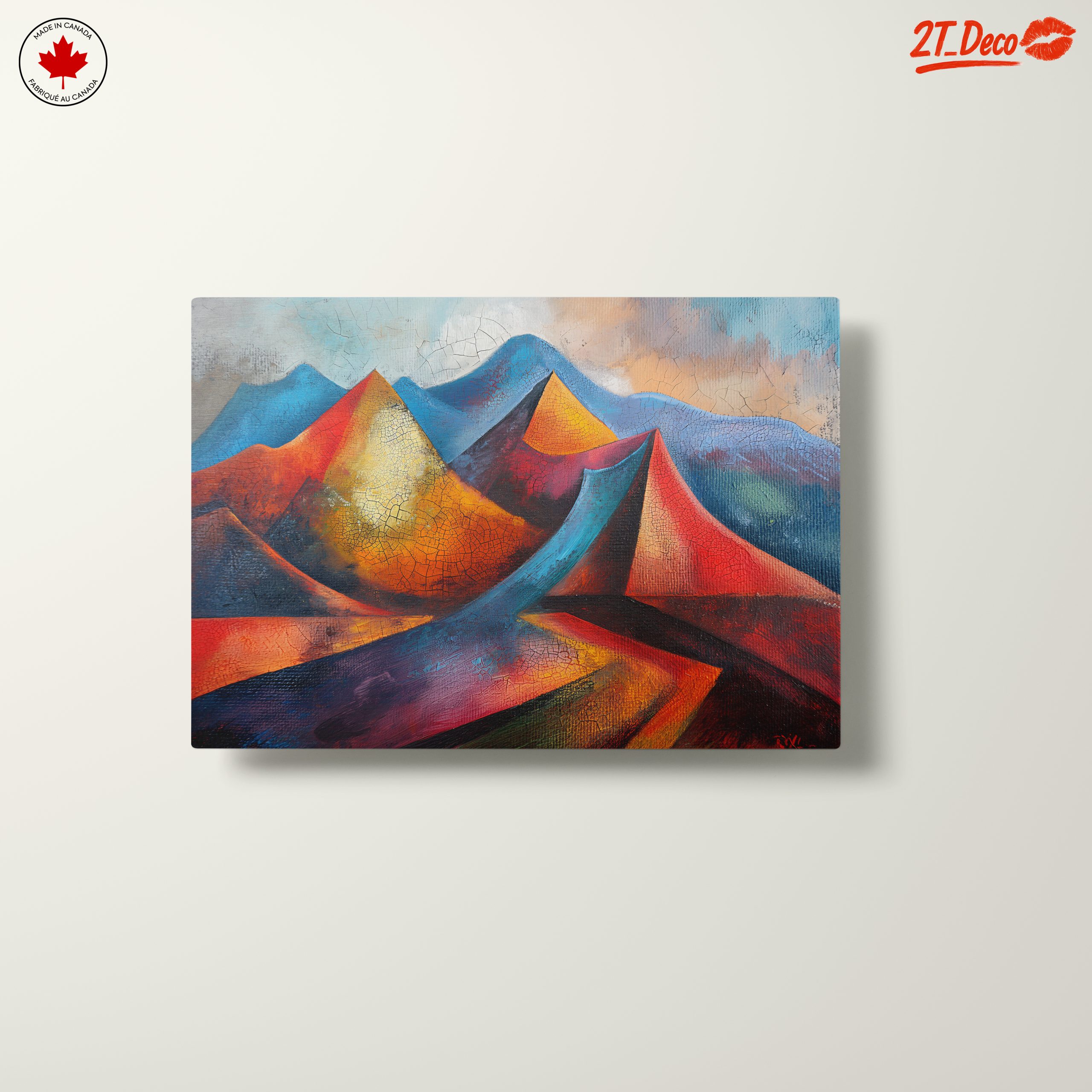 Vibrant Abstract Landscape Art 2 - Image 10