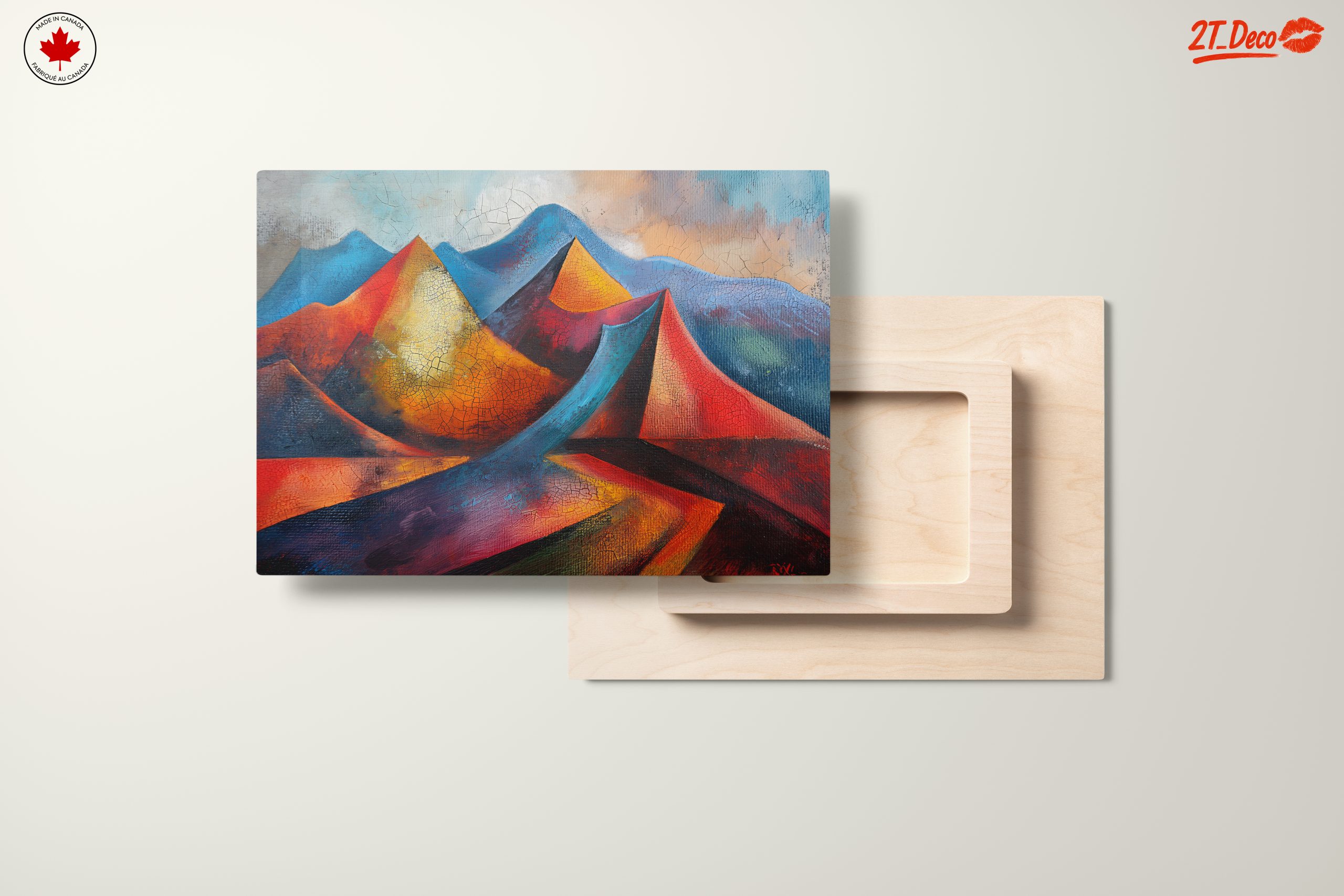 Vibrant Abstract Landscape Art 2 - Image 11