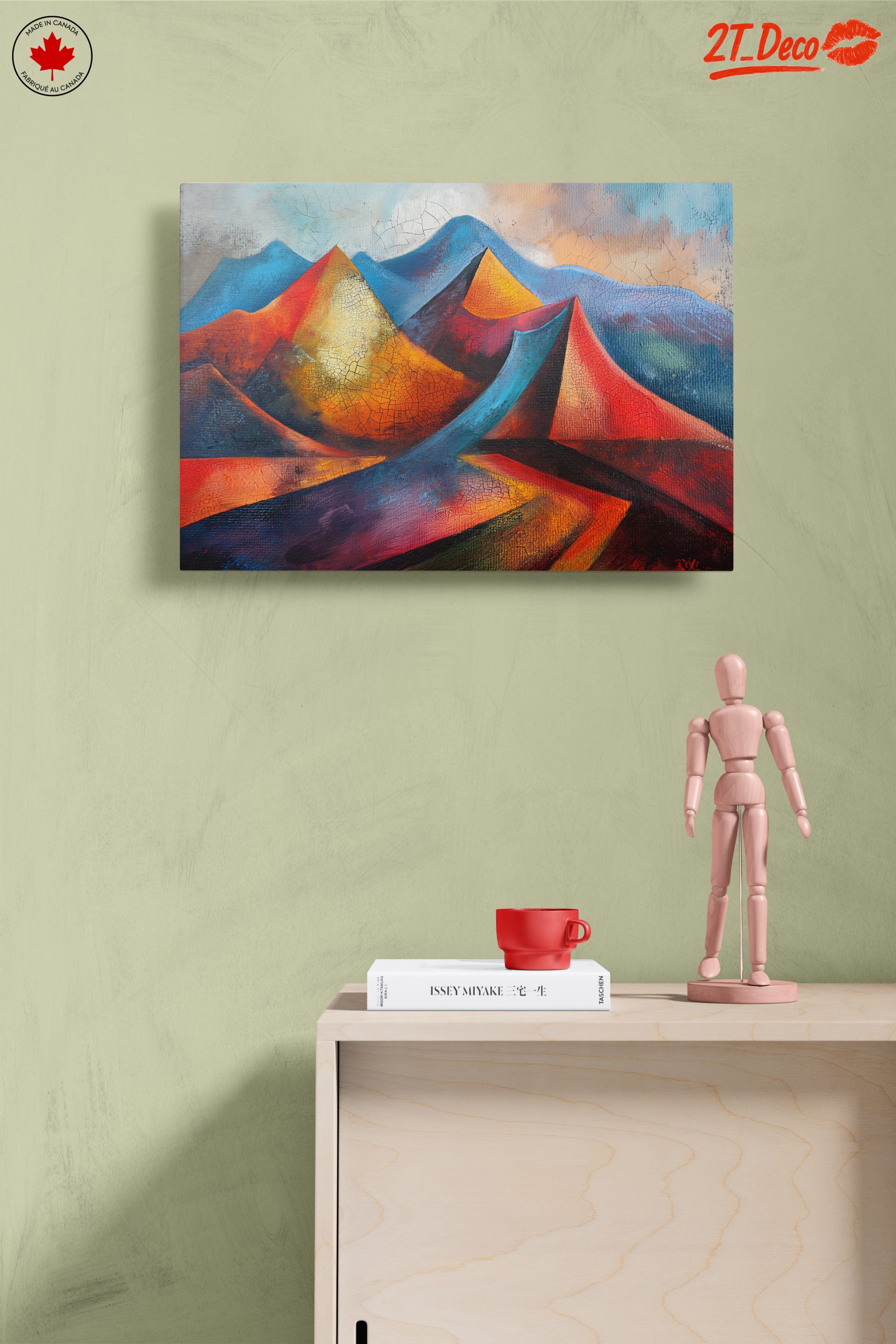 Vibrant Abstract Landscape Art 2 - Image 14
