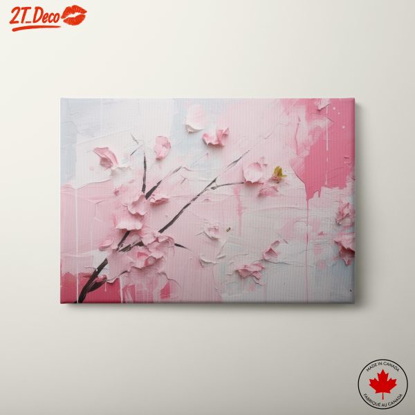 Stylized Floral Artwork in Soft Pastels
