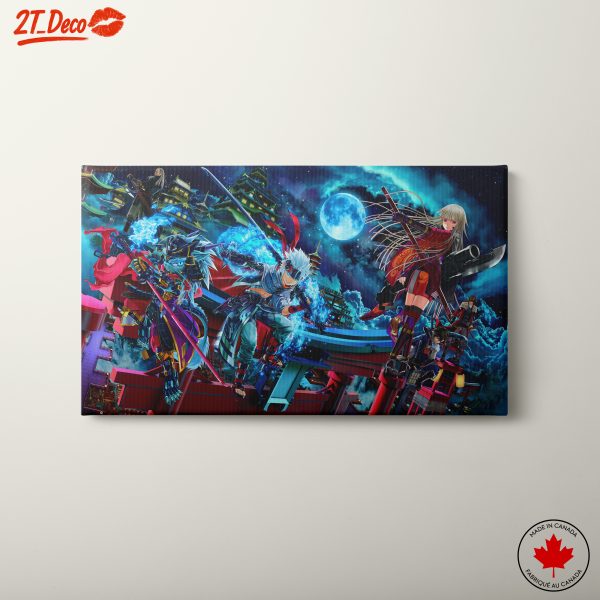 No Game No Life Inspired Artwork Featuring Dynamic Characters