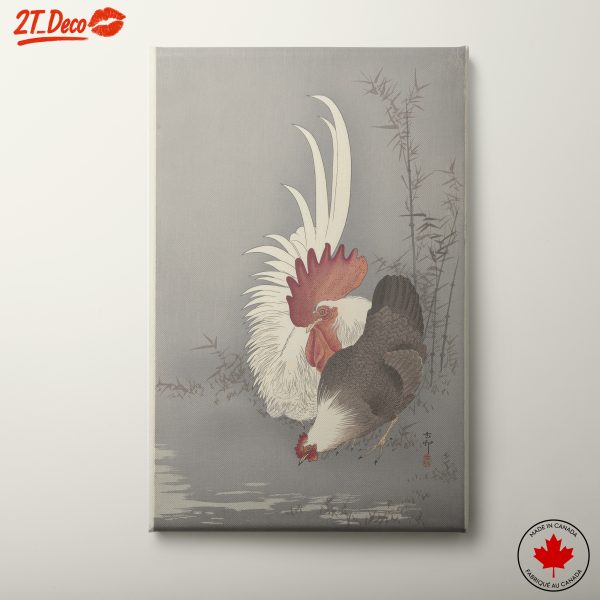 Artistic Depiction of Chickens