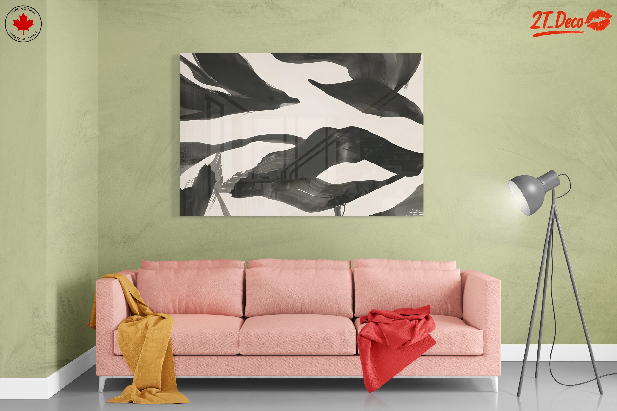 Fluid Black Abstract Art for Modern Spaces - Image 7