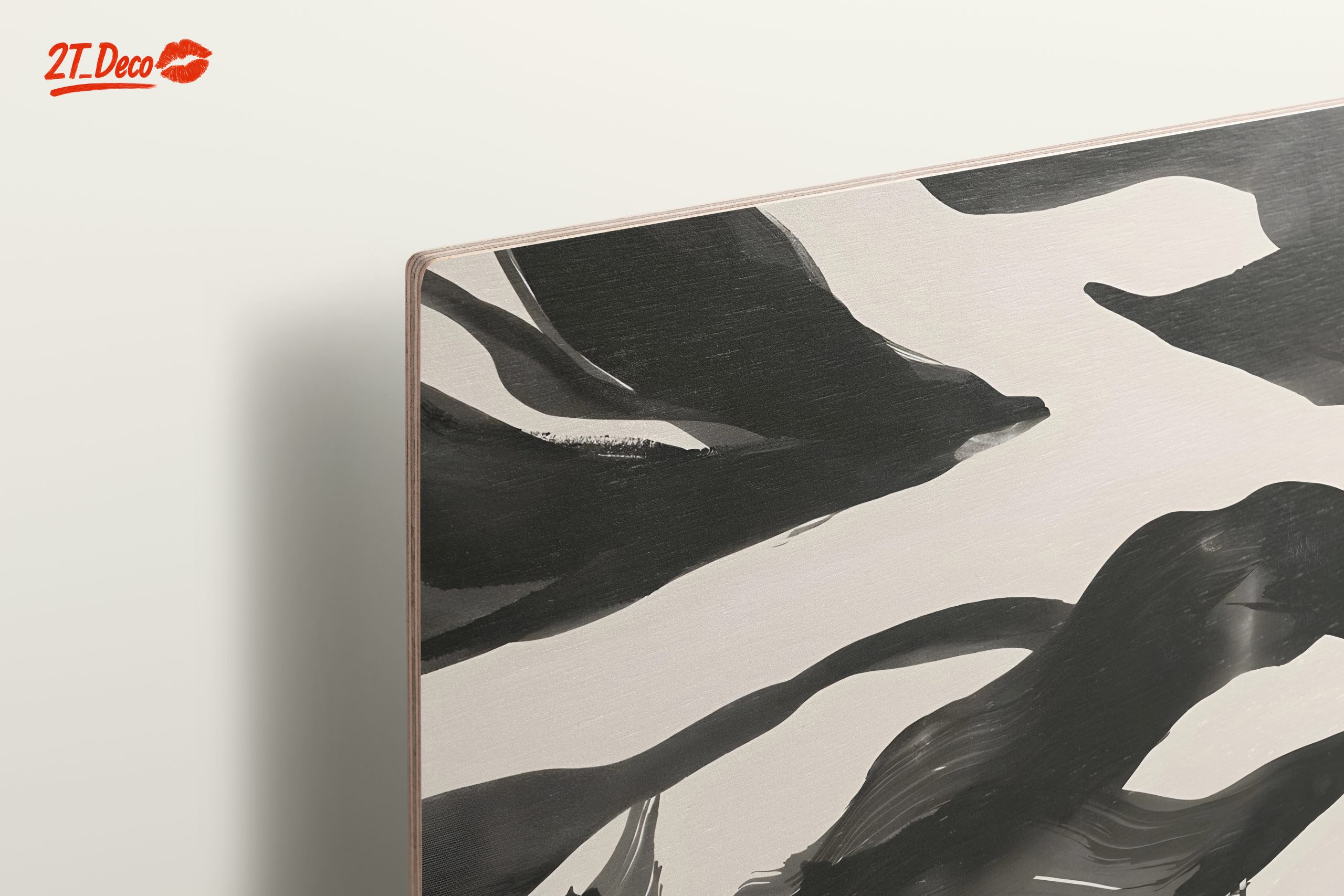 Fluid Black Abstract Art for Modern Spaces - Image 15