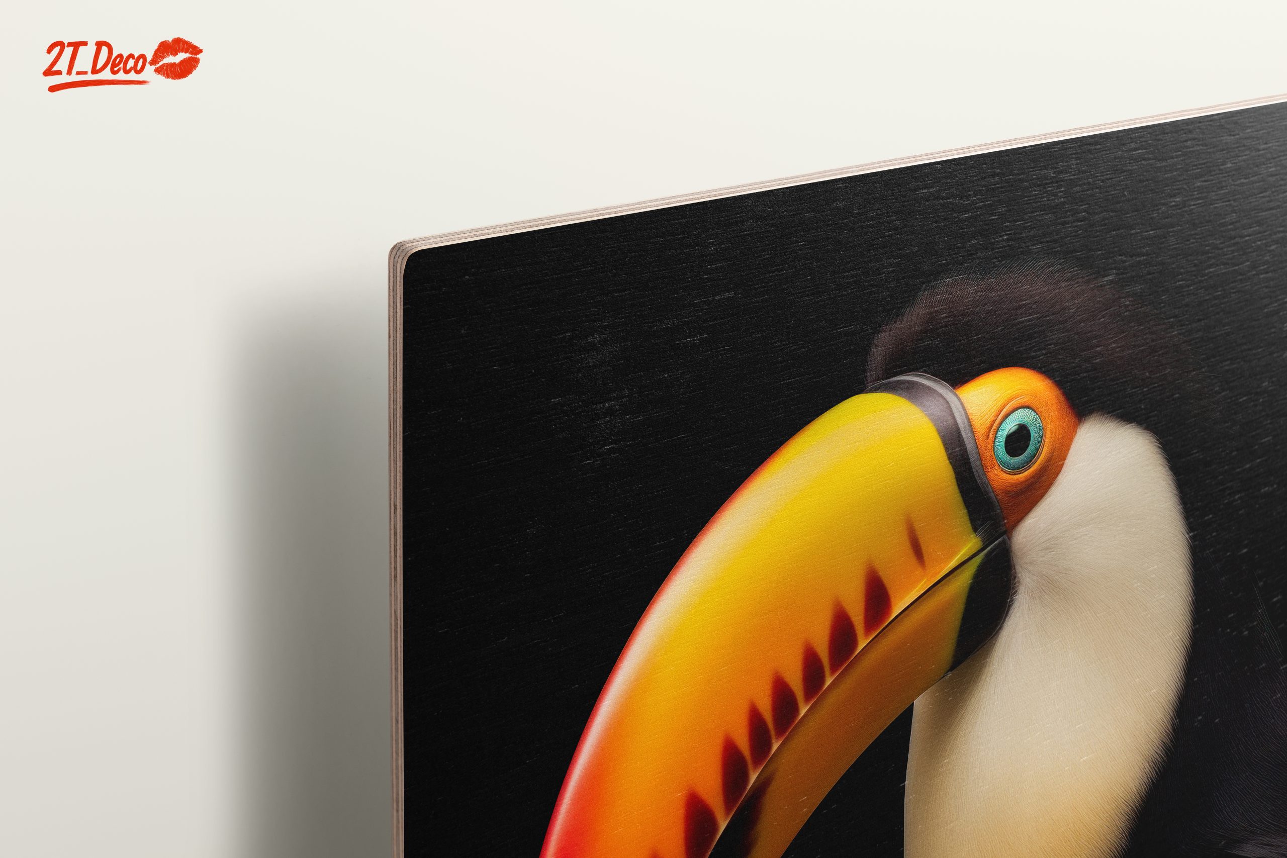Colorful Toucan Portrait Wall Art - Image 15