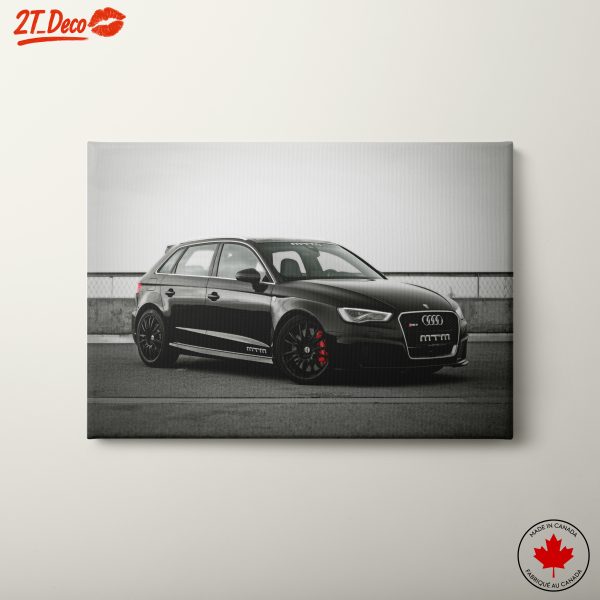 Stylish Audi RS3 Classic Car Artwork