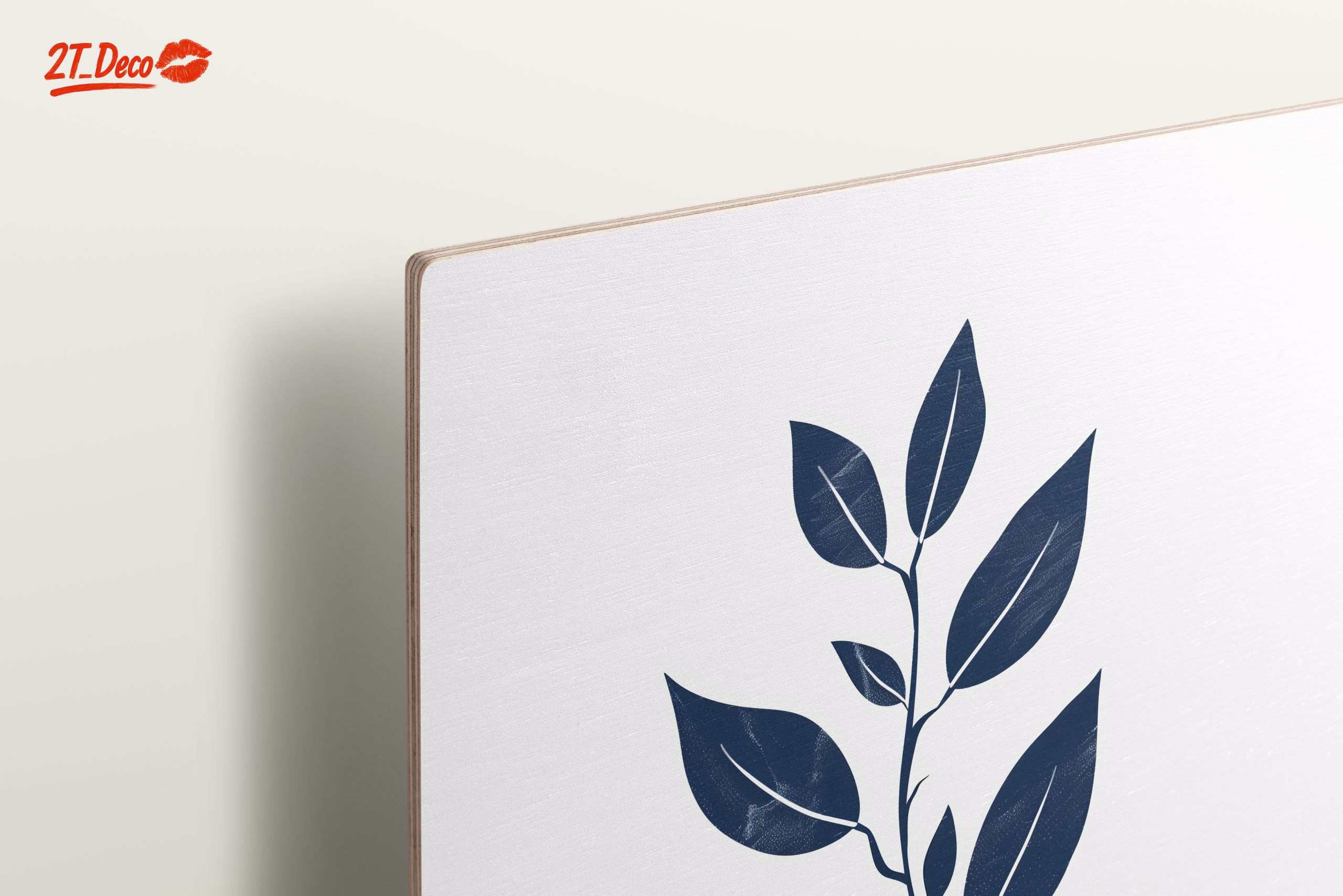 Navy Blue Minimalist Botanical Art - Image 15