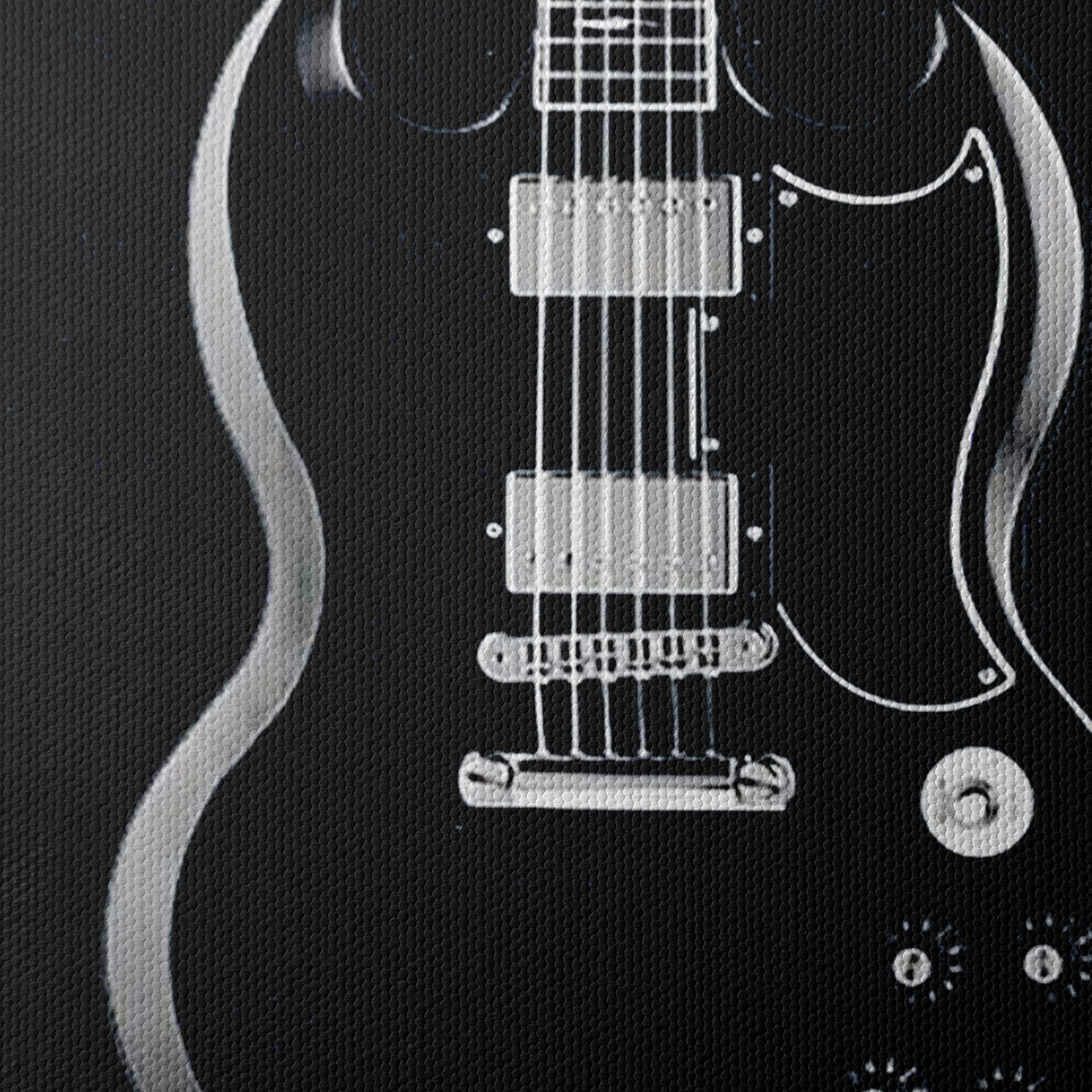 Classic Black Electric Guitar by AC/DC - Image 4