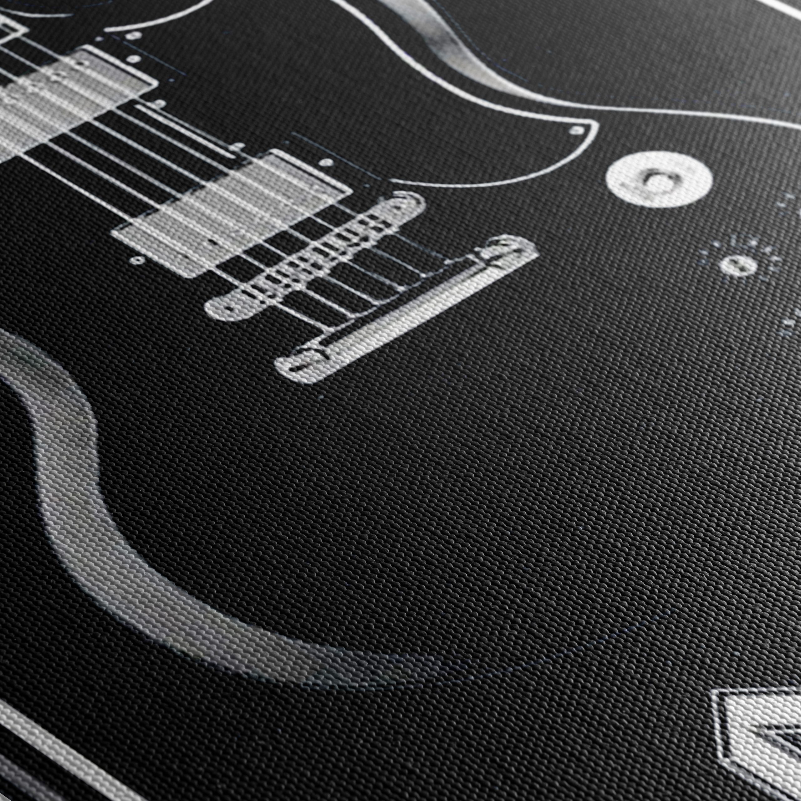 Classic Black Electric Guitar by AC/DC - Image 5