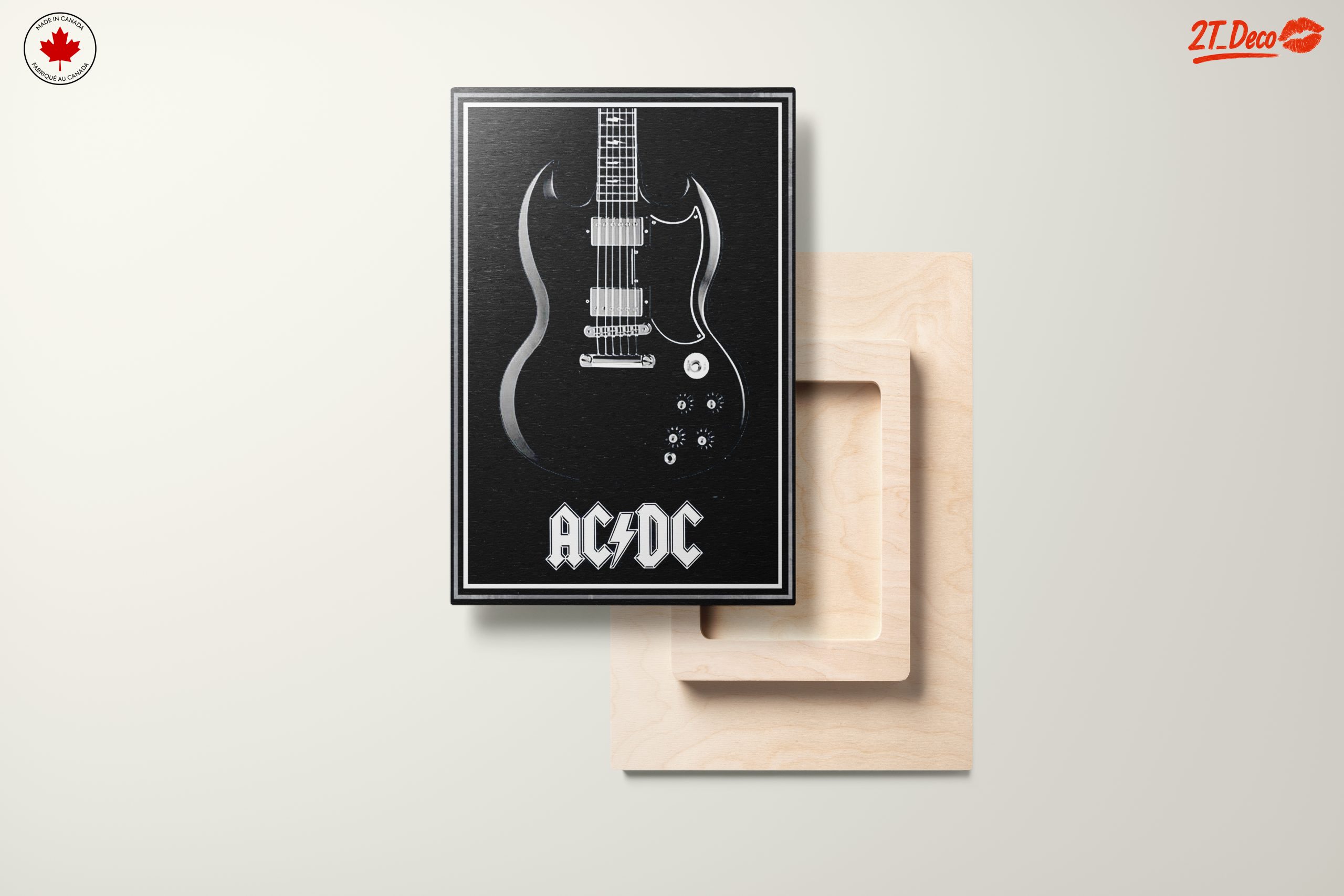 Classic Black Electric Guitar by AC/DC - Image 11