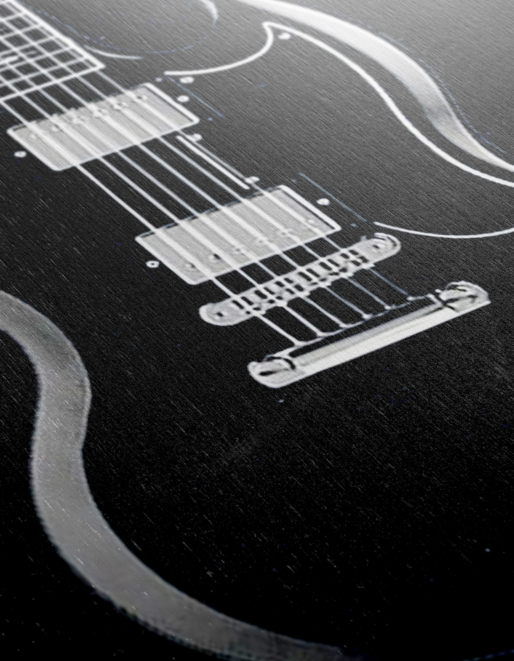 Classic Black Electric Guitar by AC/DC - Image 12