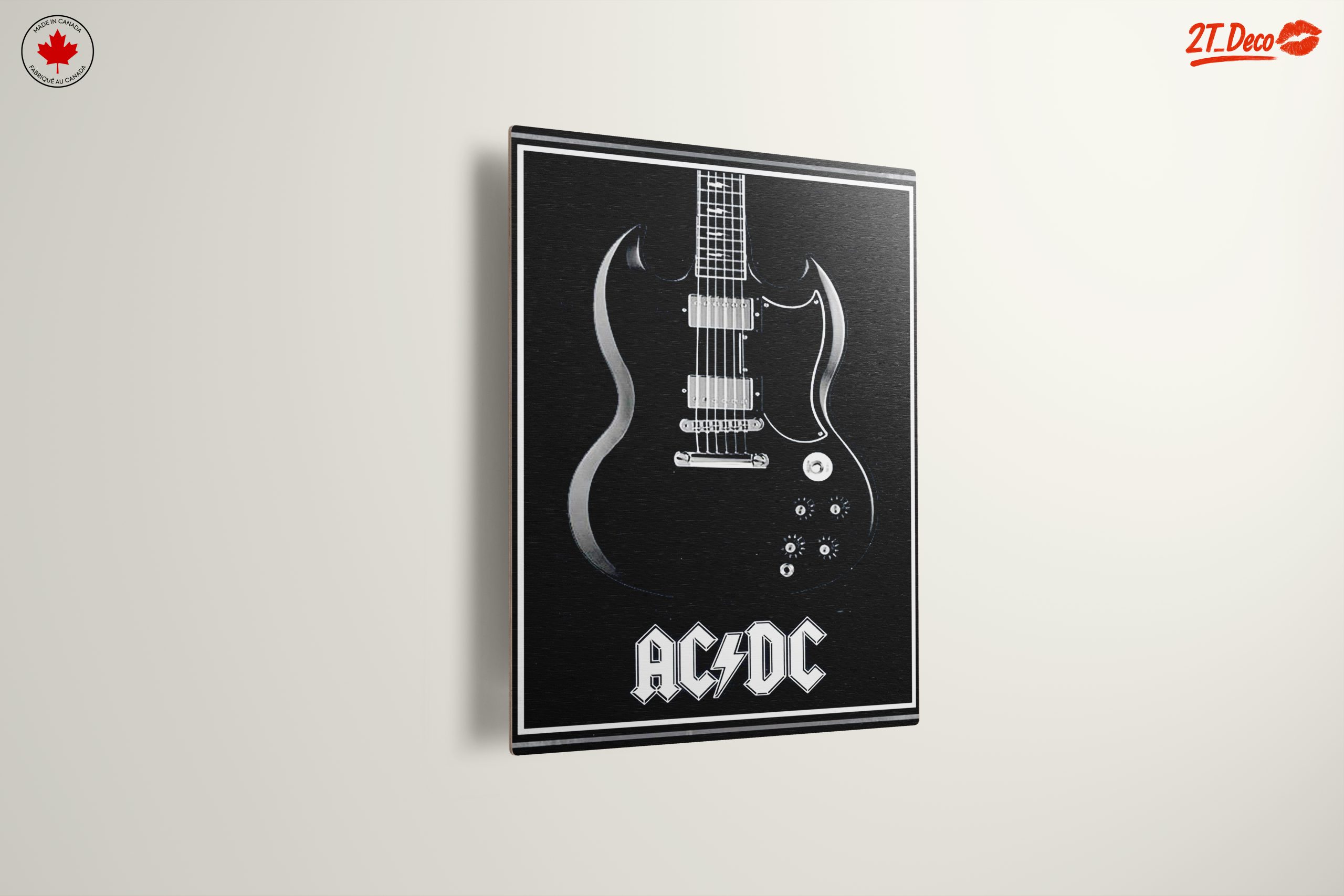 Classic Black Electric Guitar by AC/DC - Image 13