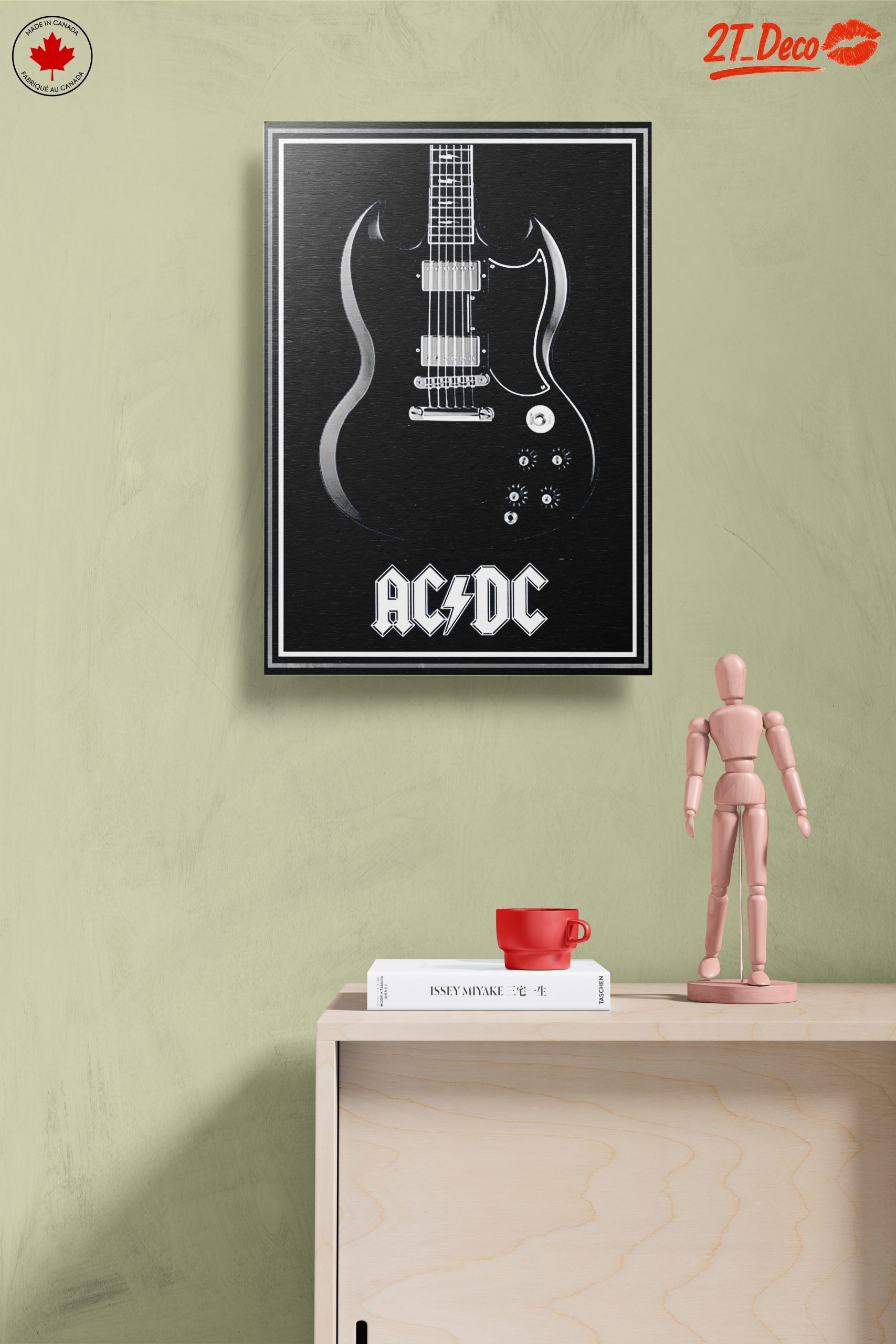 Classic Black Electric Guitar by AC/DC - Image 14