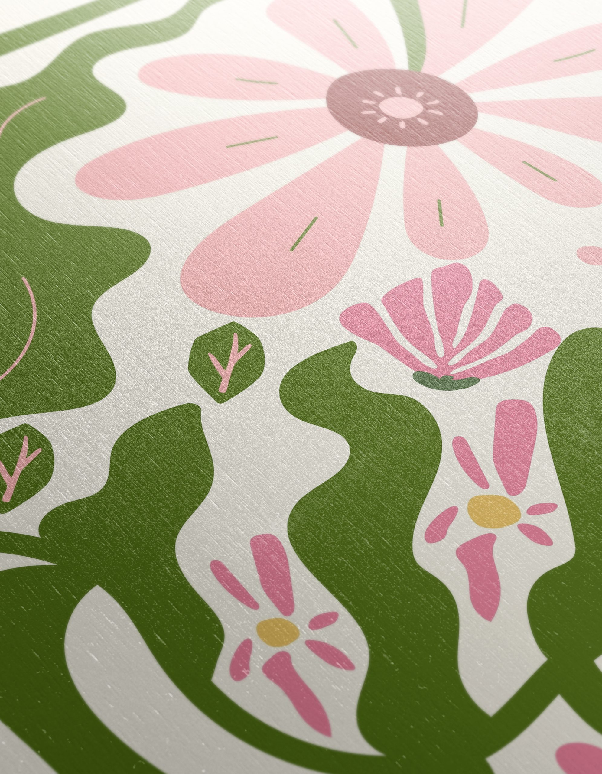 Vibrant Floral Abstract Art - Image 12