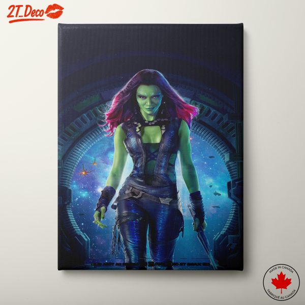Gamora from Guardians of the Galaxy Art