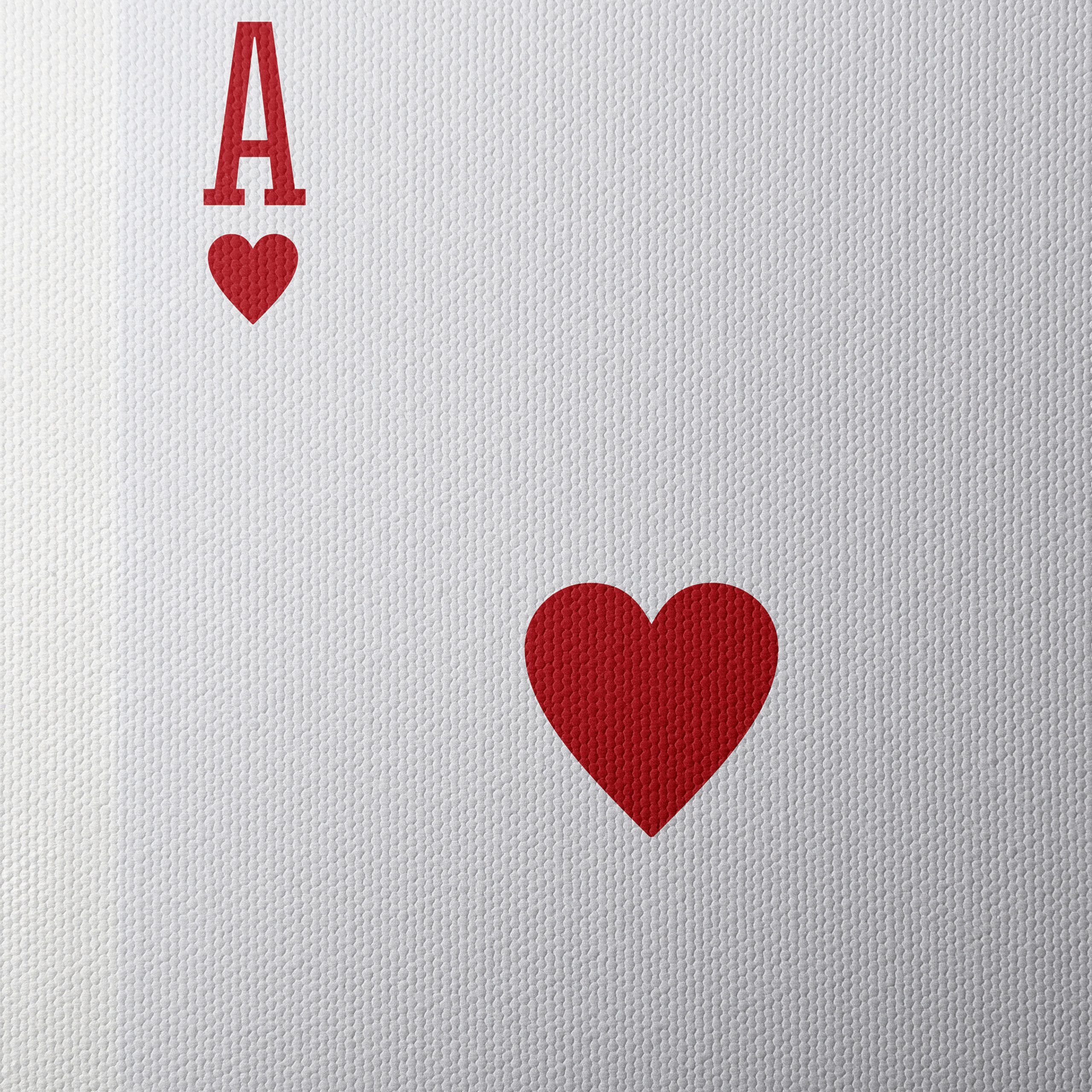 Ace of Hearts Playing Card Art 20 - Image 4