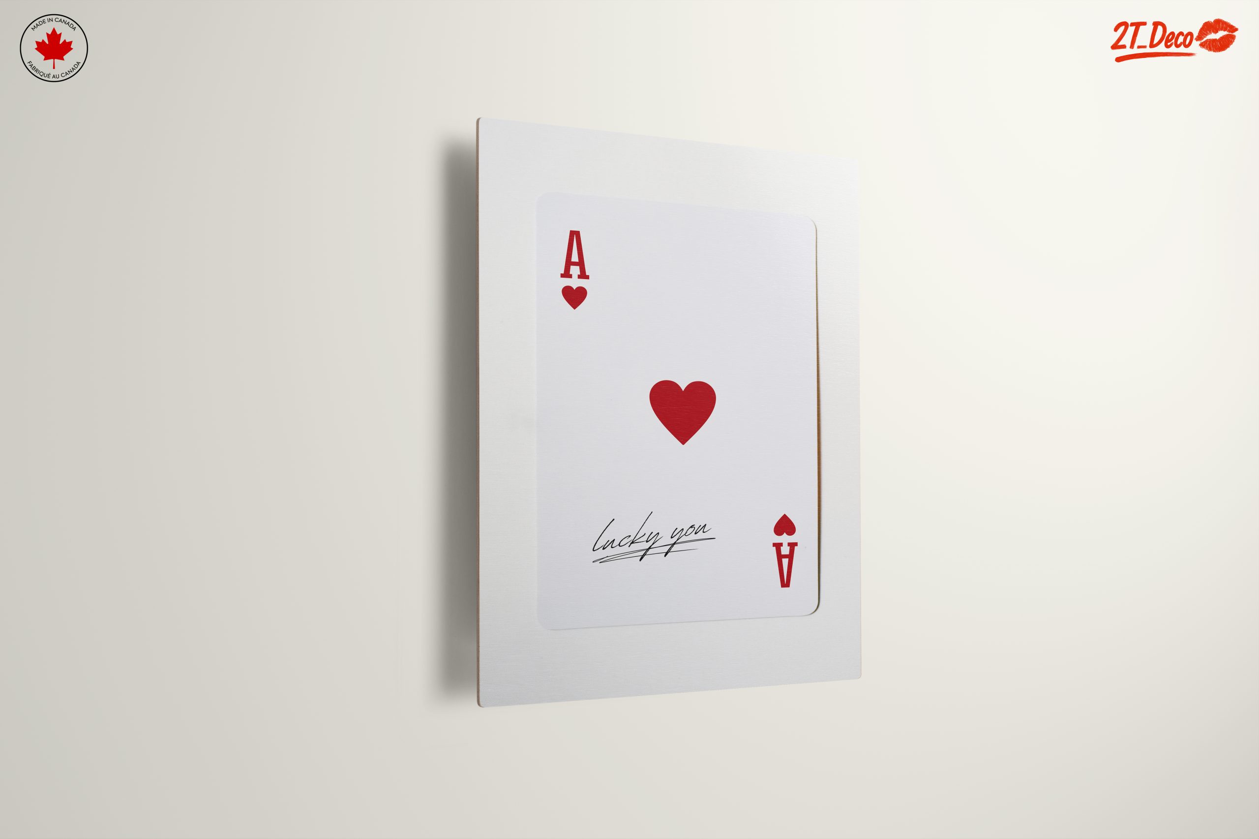 Ace of Hearts Playing Card Art 20 - Image 13