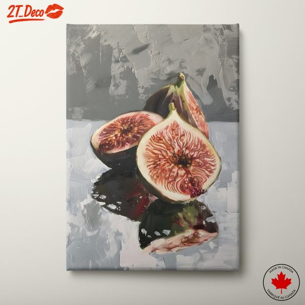 Vibrant Fruit Still Life with Figs