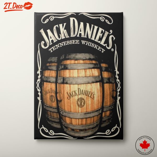 Jack Daniel's Whiskey Barrel Art