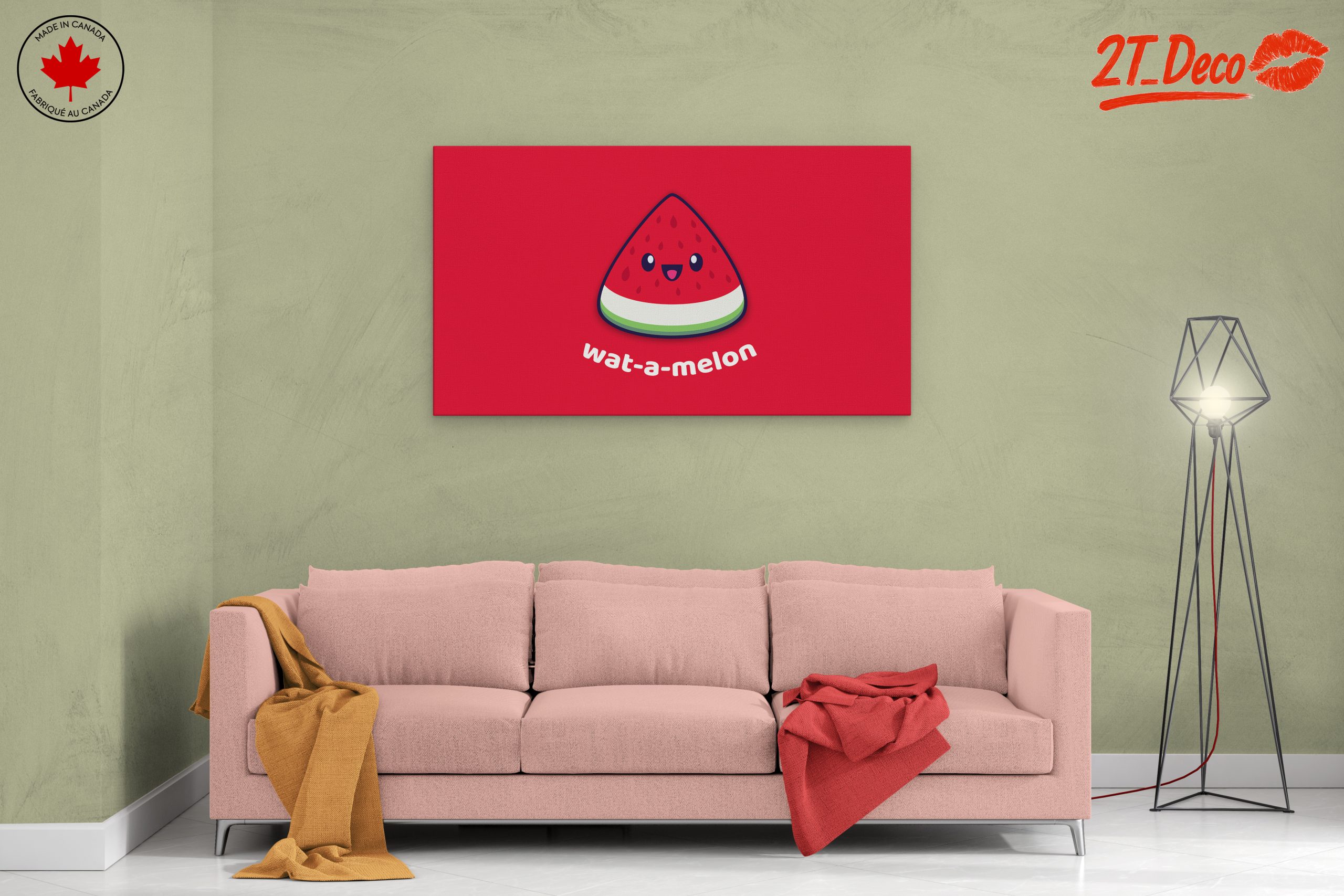 Cute Watermelon Character Illustration - Image 2