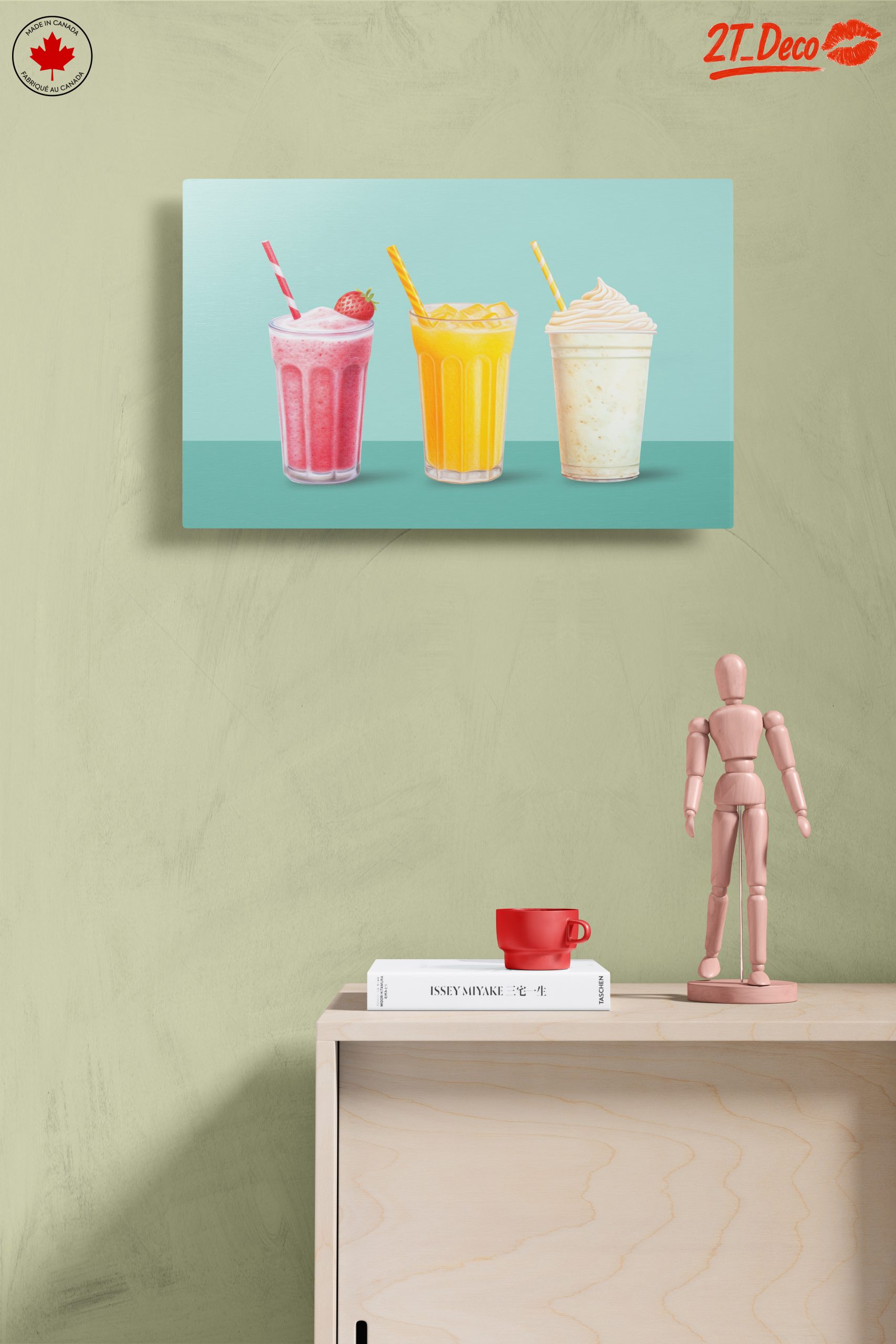 Colorful Abstract Food Beverage Art - Image 14