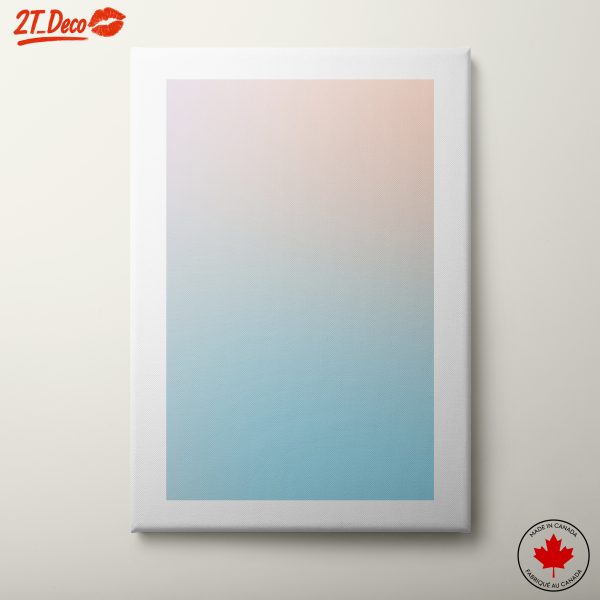 Soft Gradient Abstract Wall Art