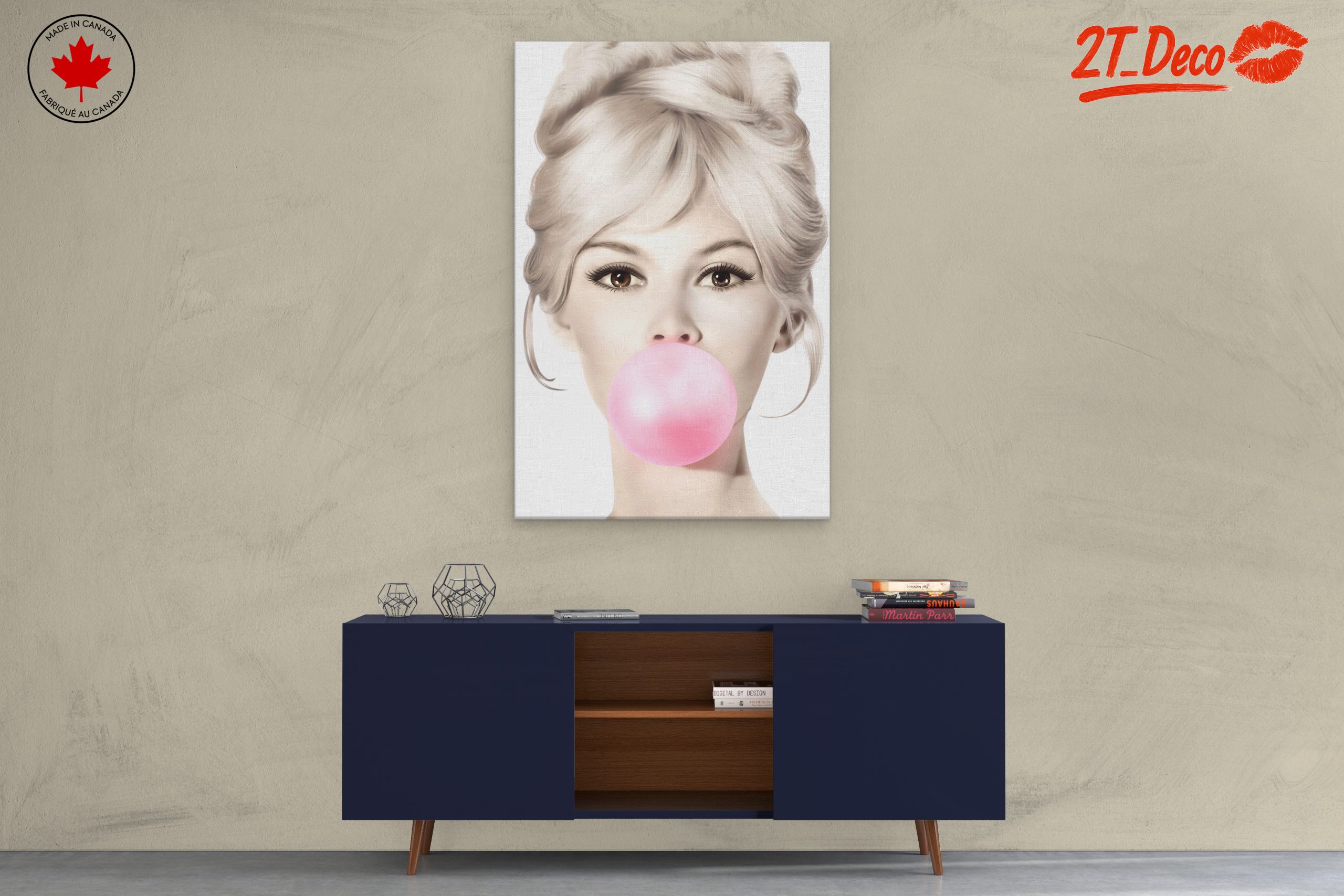 Stylized Pop Art Portrait of a Woman - Image 3