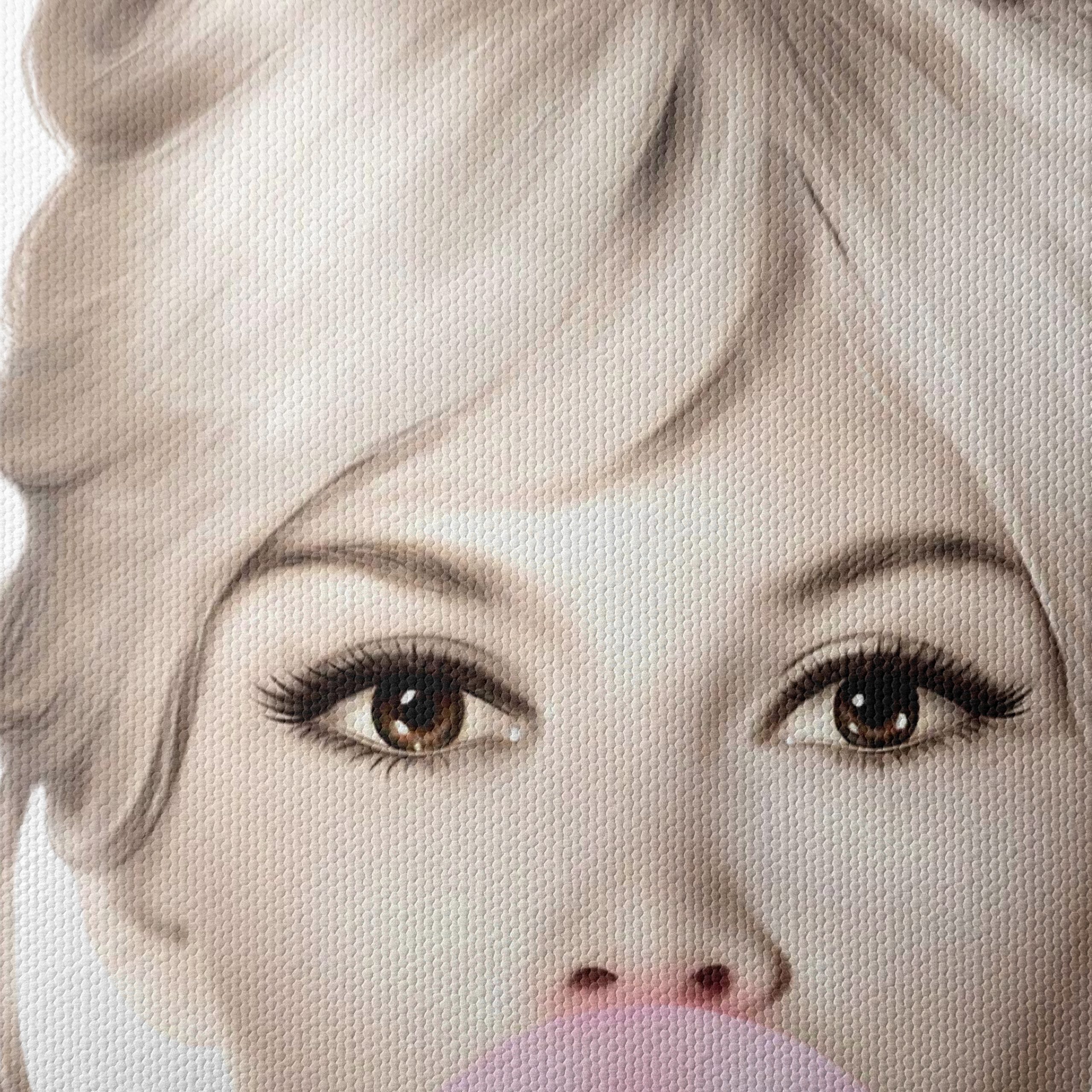 Stylized Pop Art Portrait of a Woman - Image 4