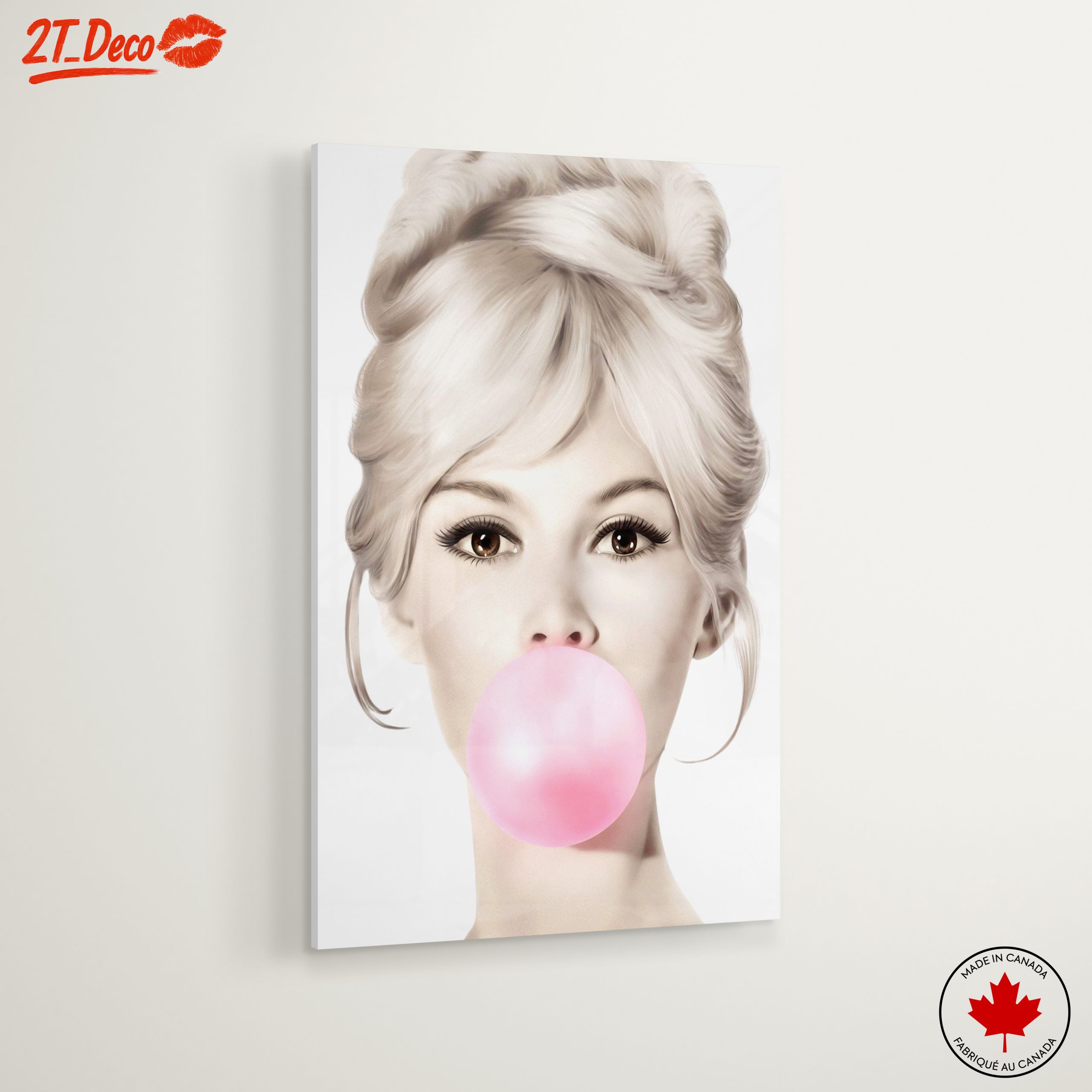Stylized Pop Art Portrait of a Woman - Image 6