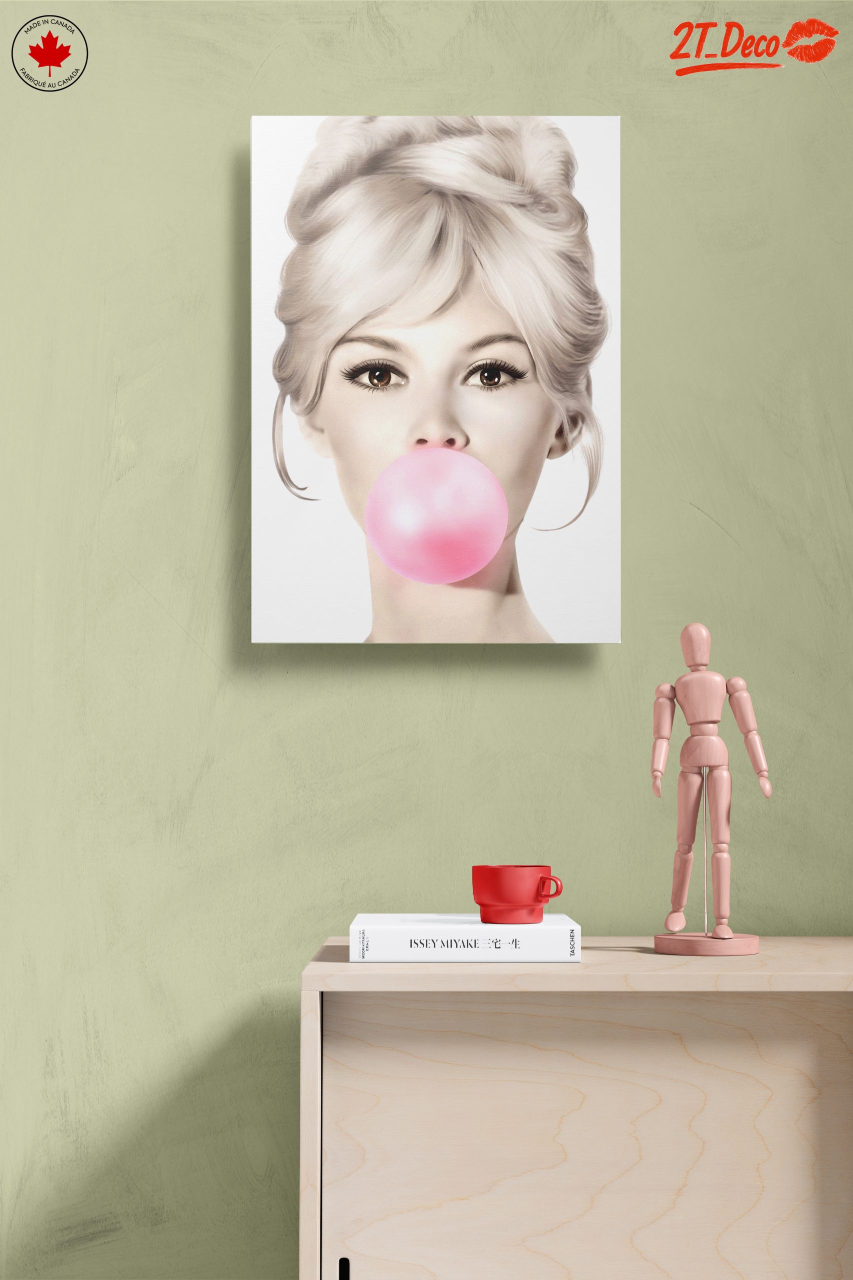 Stylized Pop Art Portrait of a Woman - Image 14