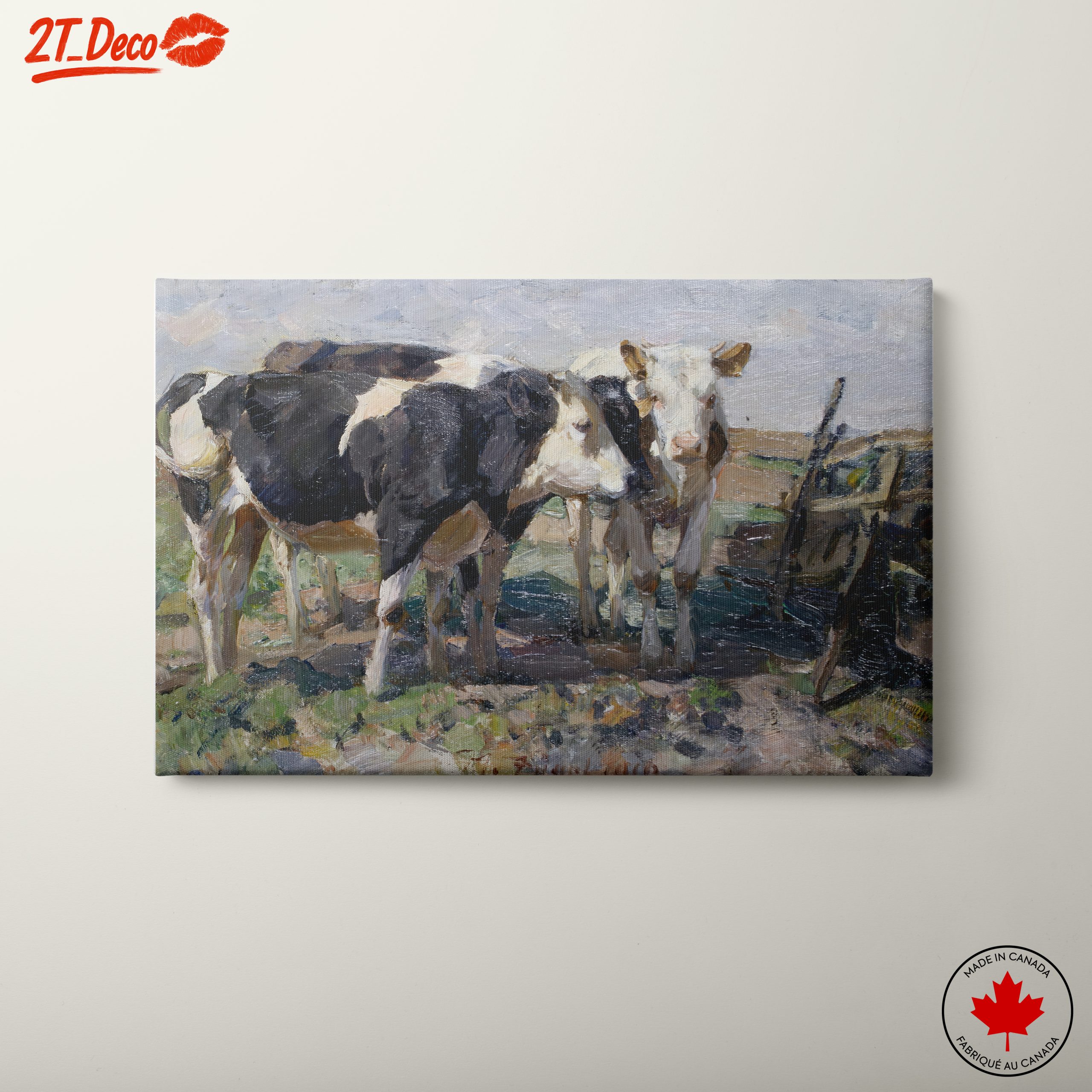 Charming Farm Animal Wall Art