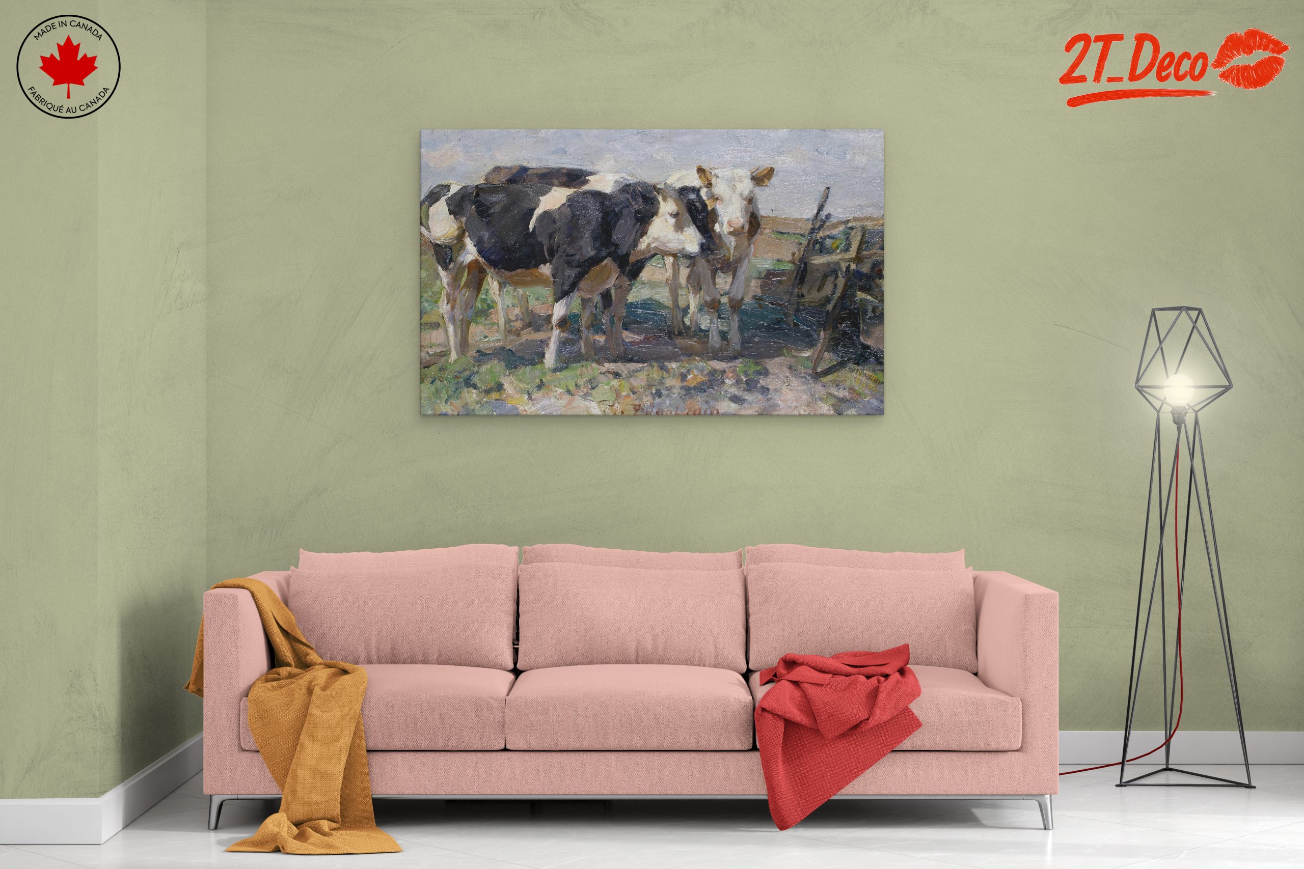 Charming Farm Animal Wall Art - Image 2