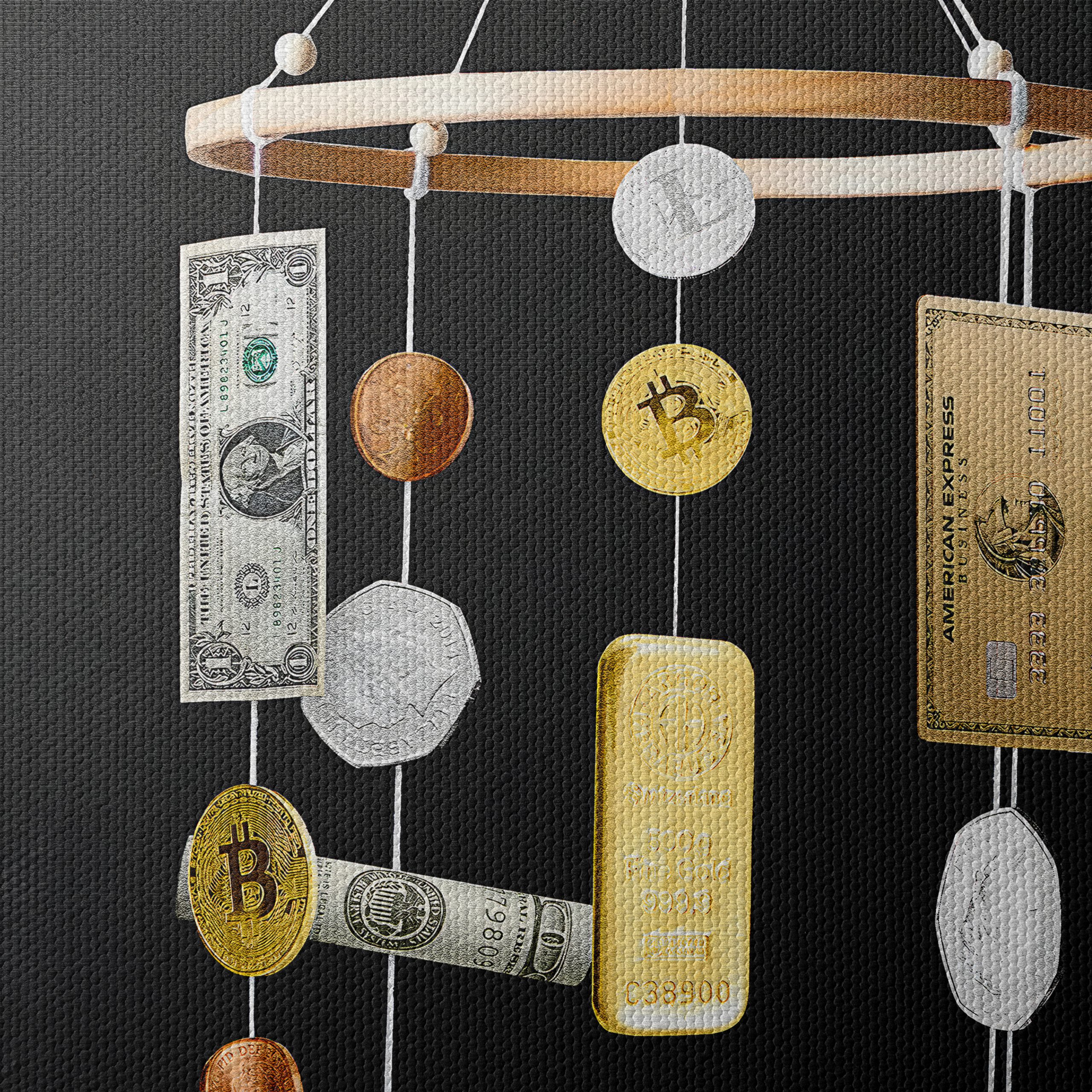 Playful Pop Art Currency Mobile - Image 4