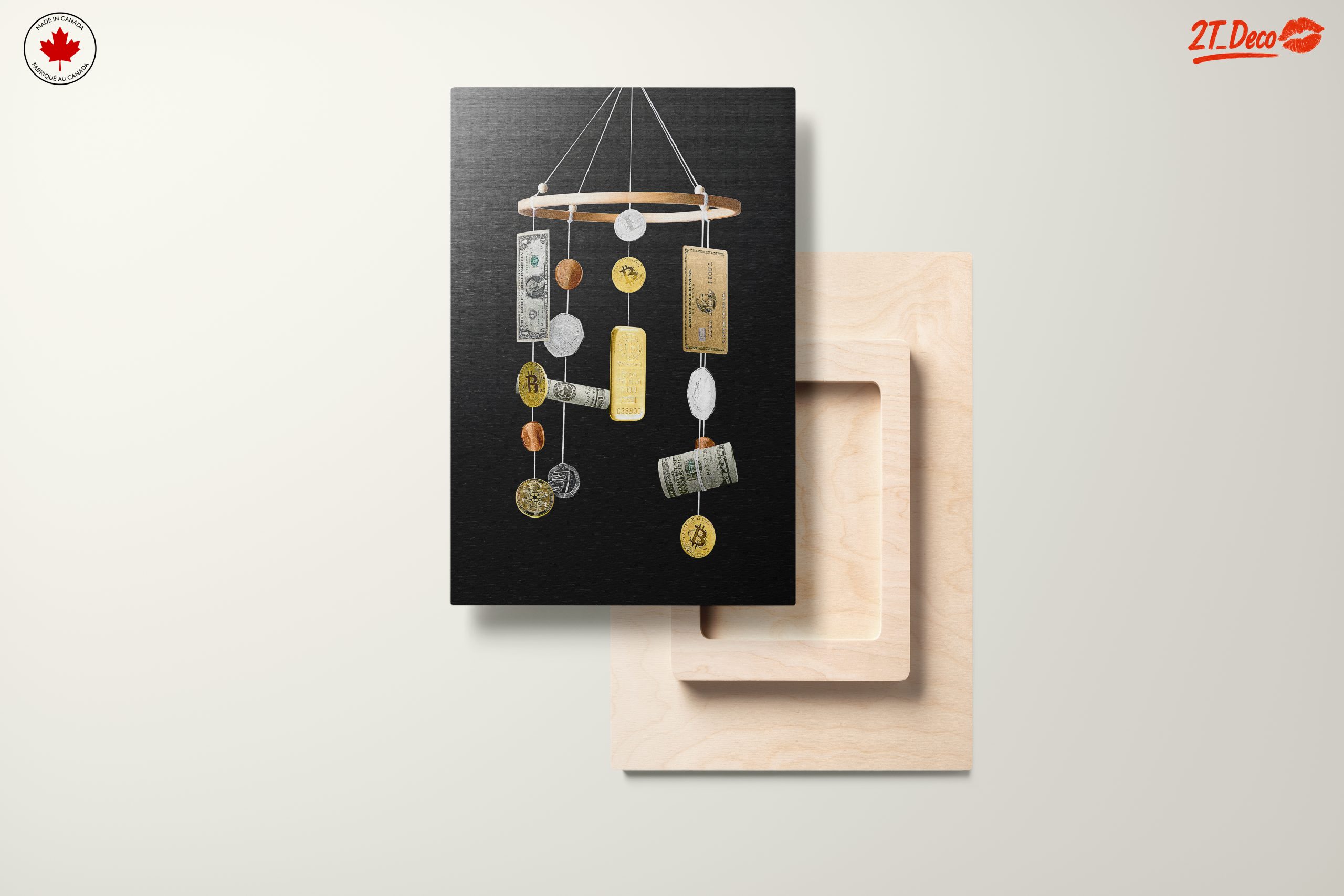Playful Pop Art Currency Mobile - Image 11
