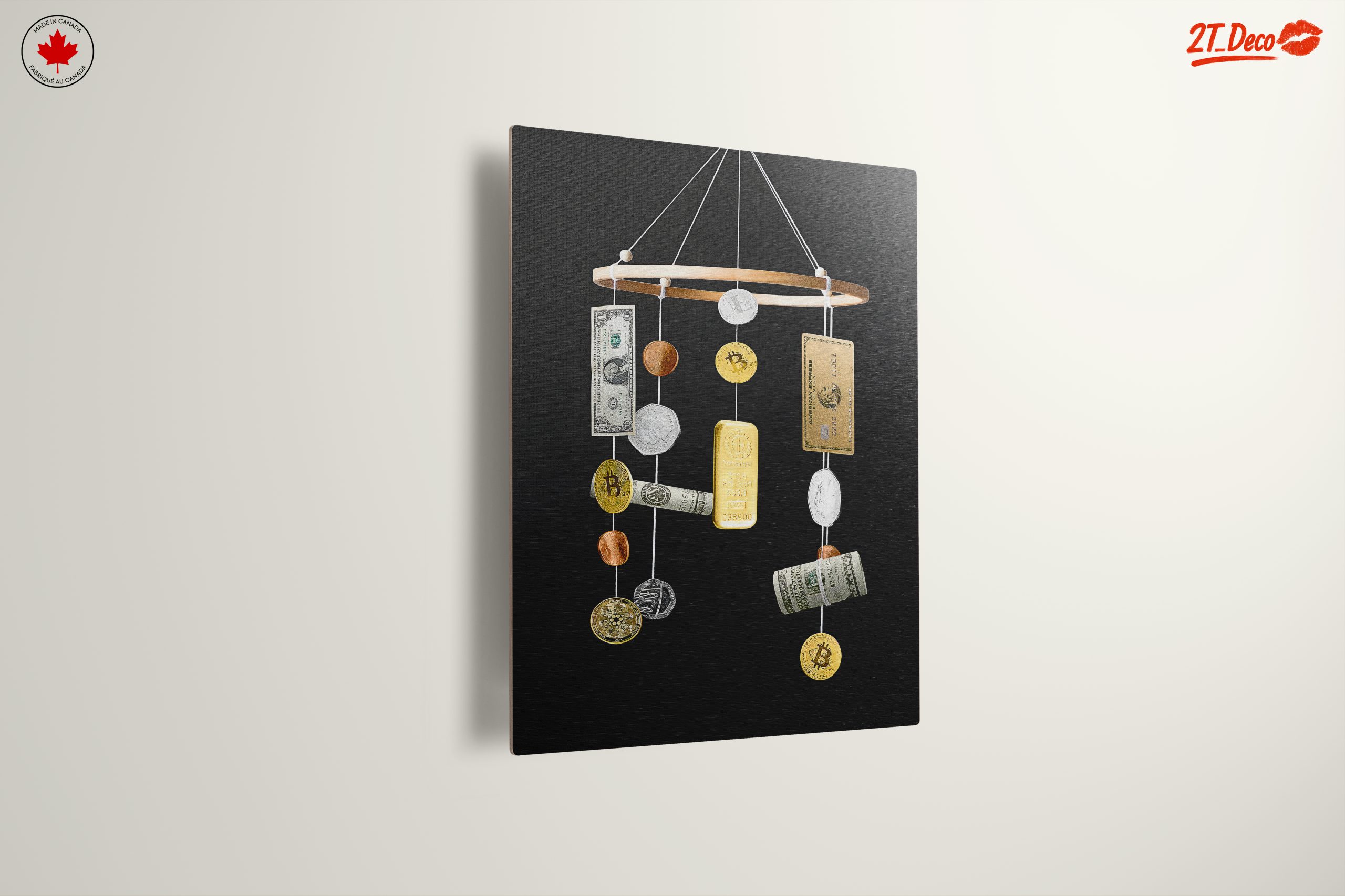 Playful Pop Art Currency Mobile - Image 13