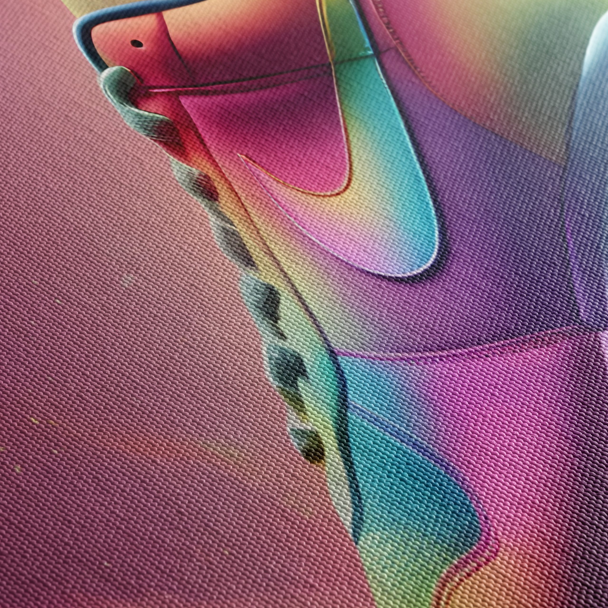 Vibrant Nike Sneaker Art 3 - Image 5
