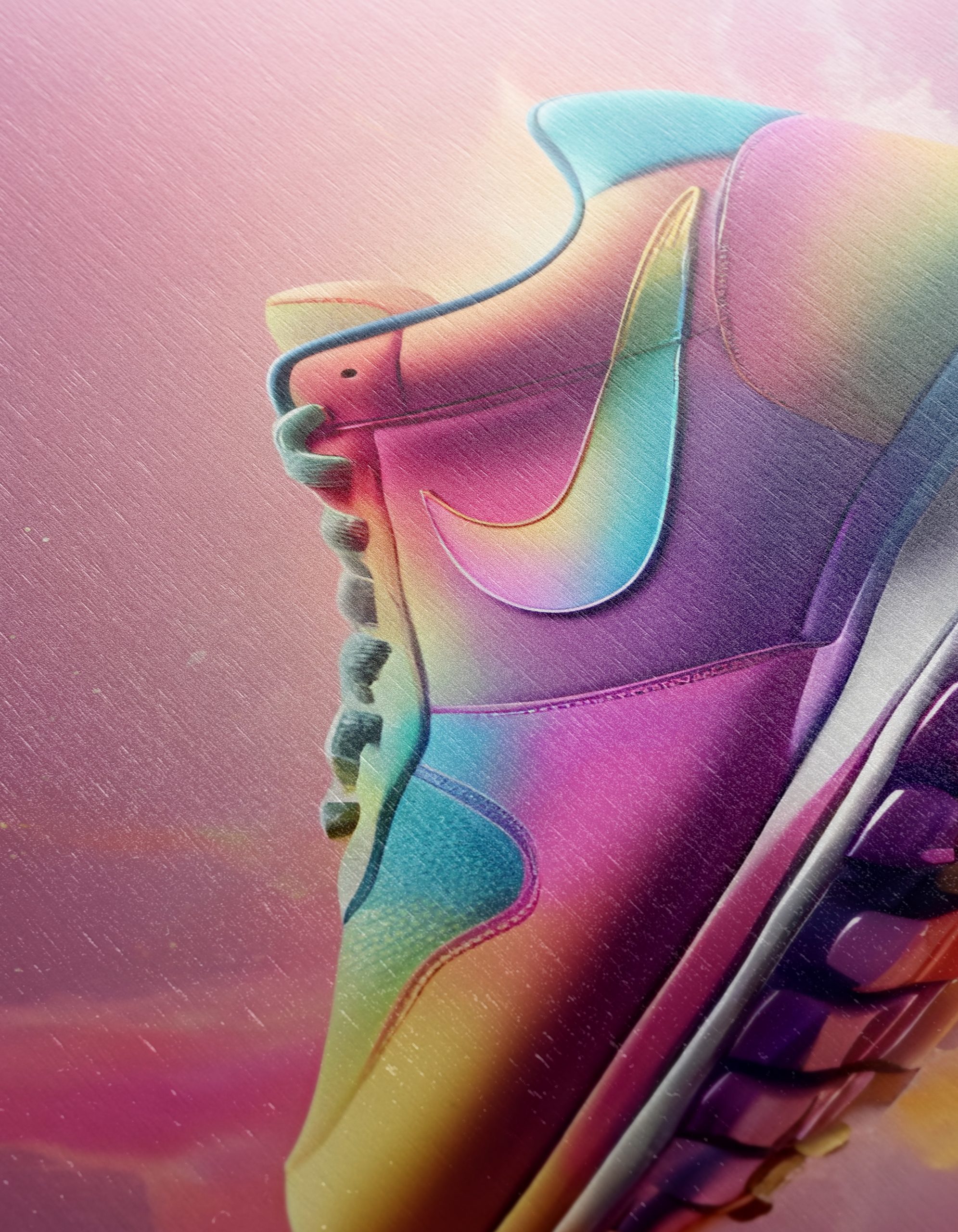 Vibrant Nike Sneaker Art 3 - Image 12