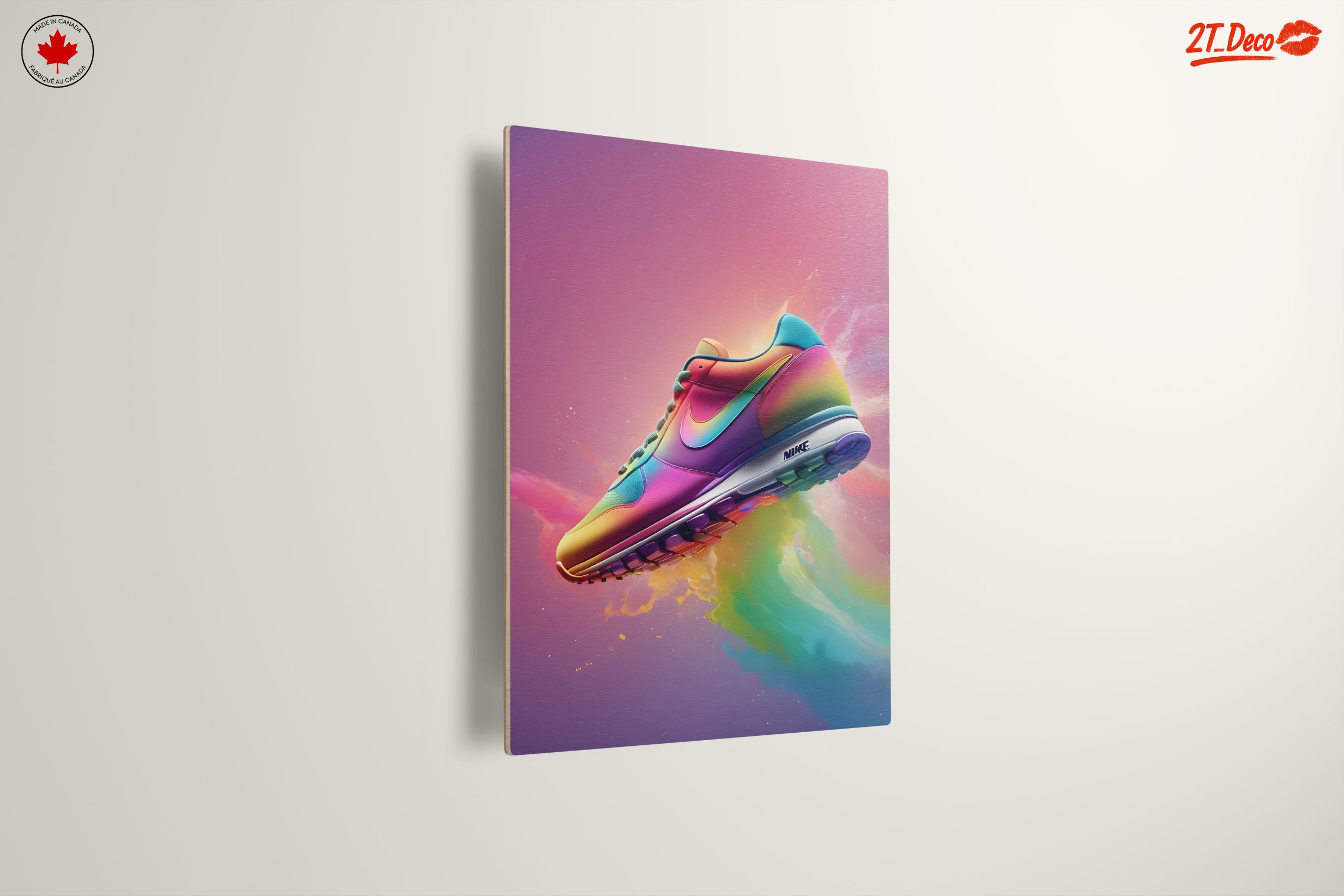 Vibrant Nike Sneaker Art 3 - Image 13