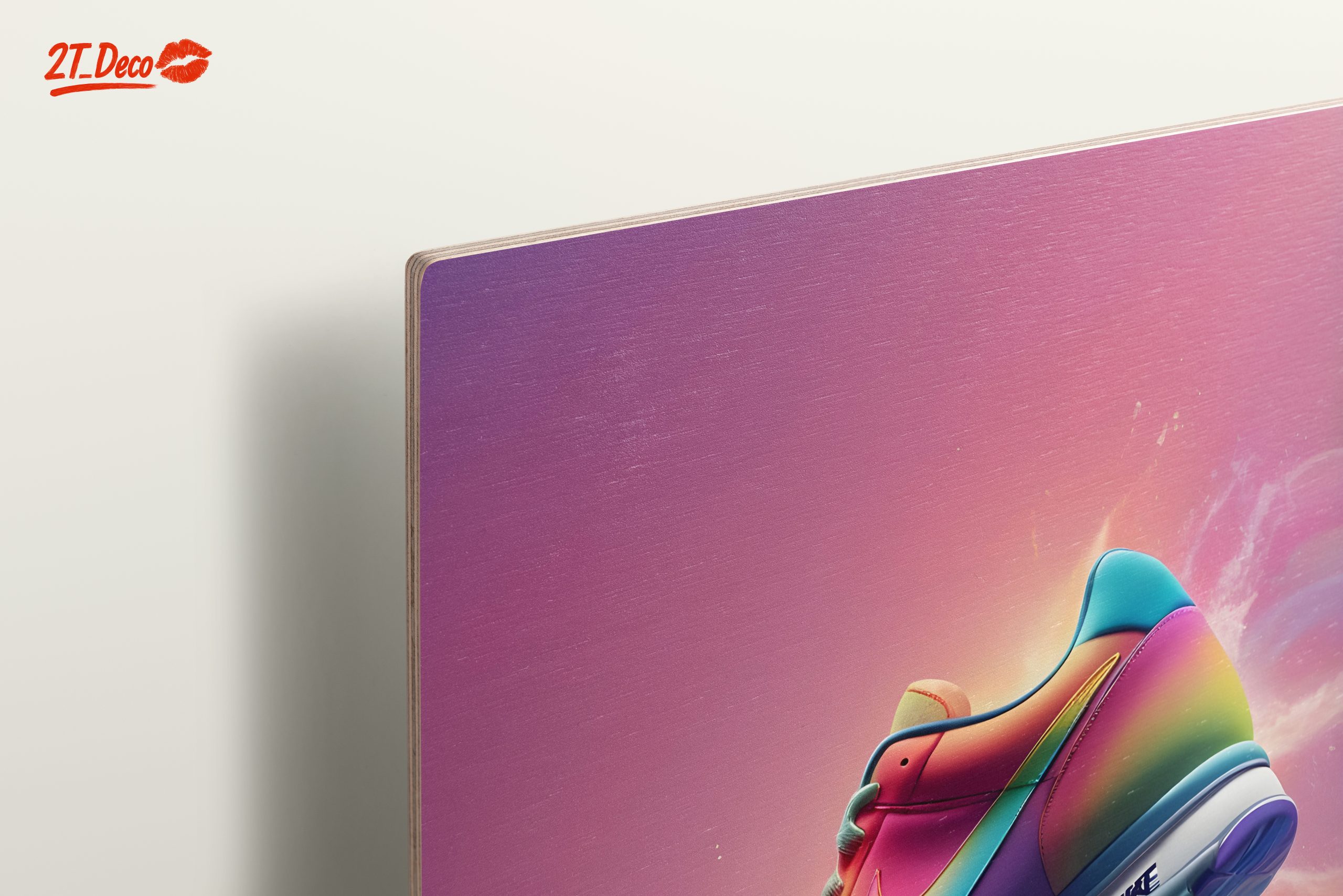 Vibrant Nike Sneaker Art 3 - Image 15