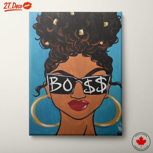 Stylish Afro Art With Bold Theme