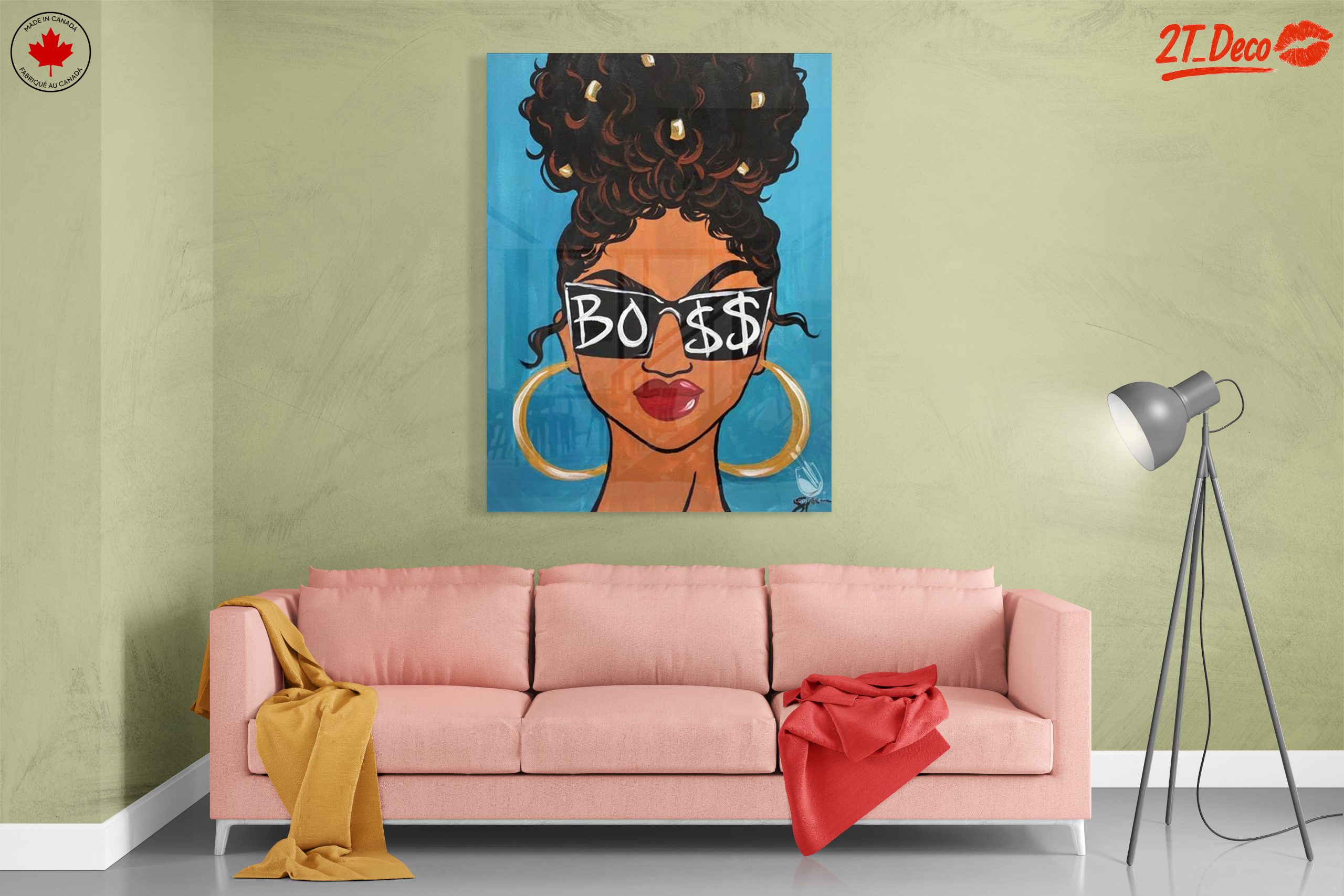 Stylish Afro Art With Bold Theme - Image 7