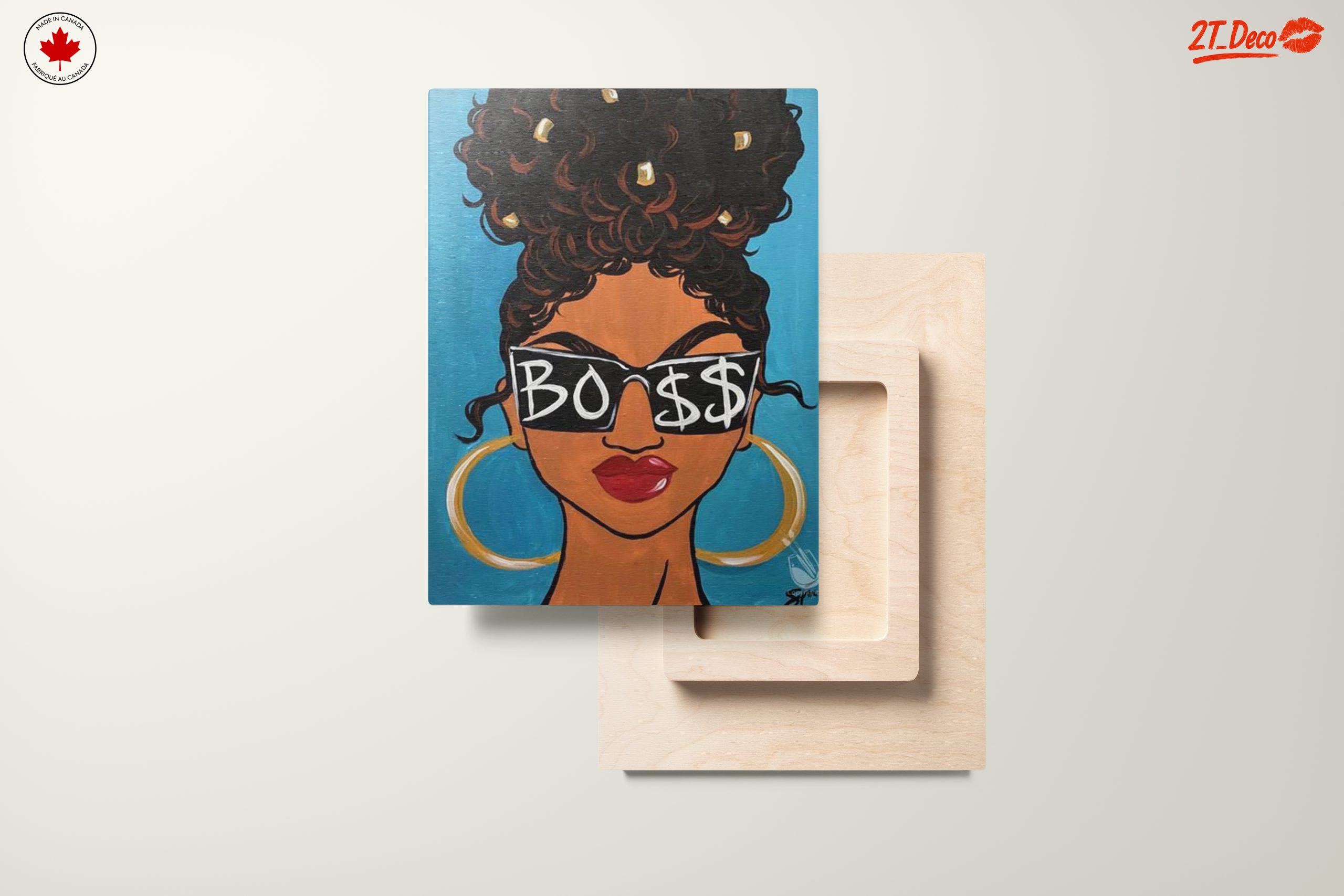 Stylish Afro Art With Bold Theme - Image 11