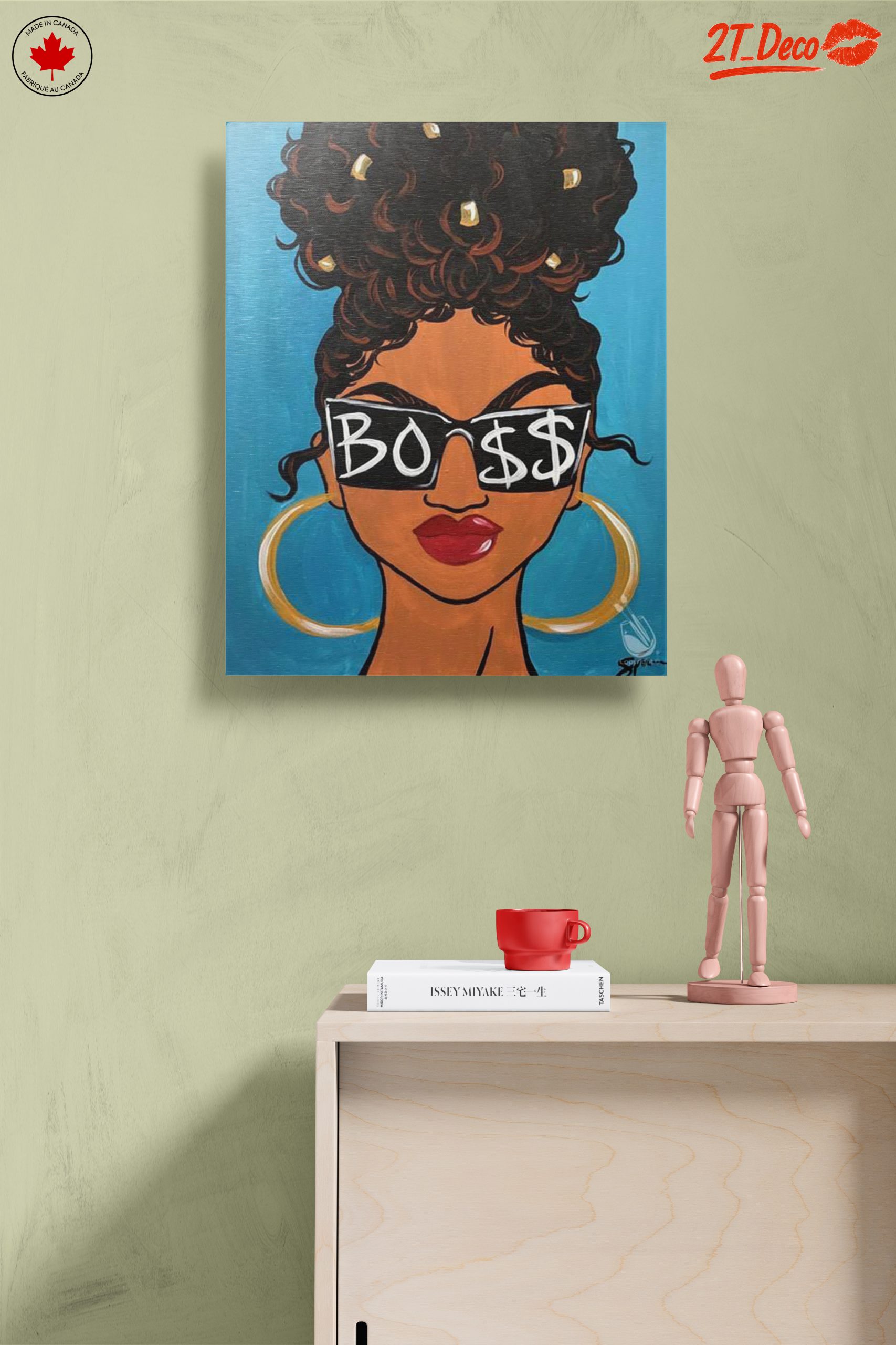 Stylish Afro Art With Bold Theme - Image 14