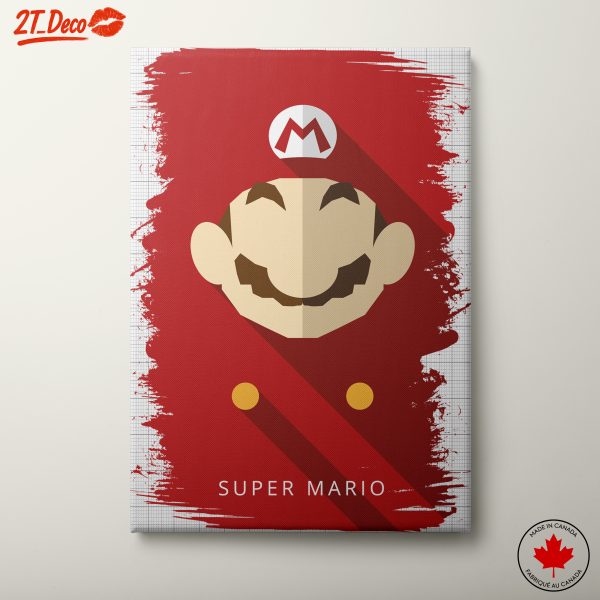 Stylized Super Mario Art Design