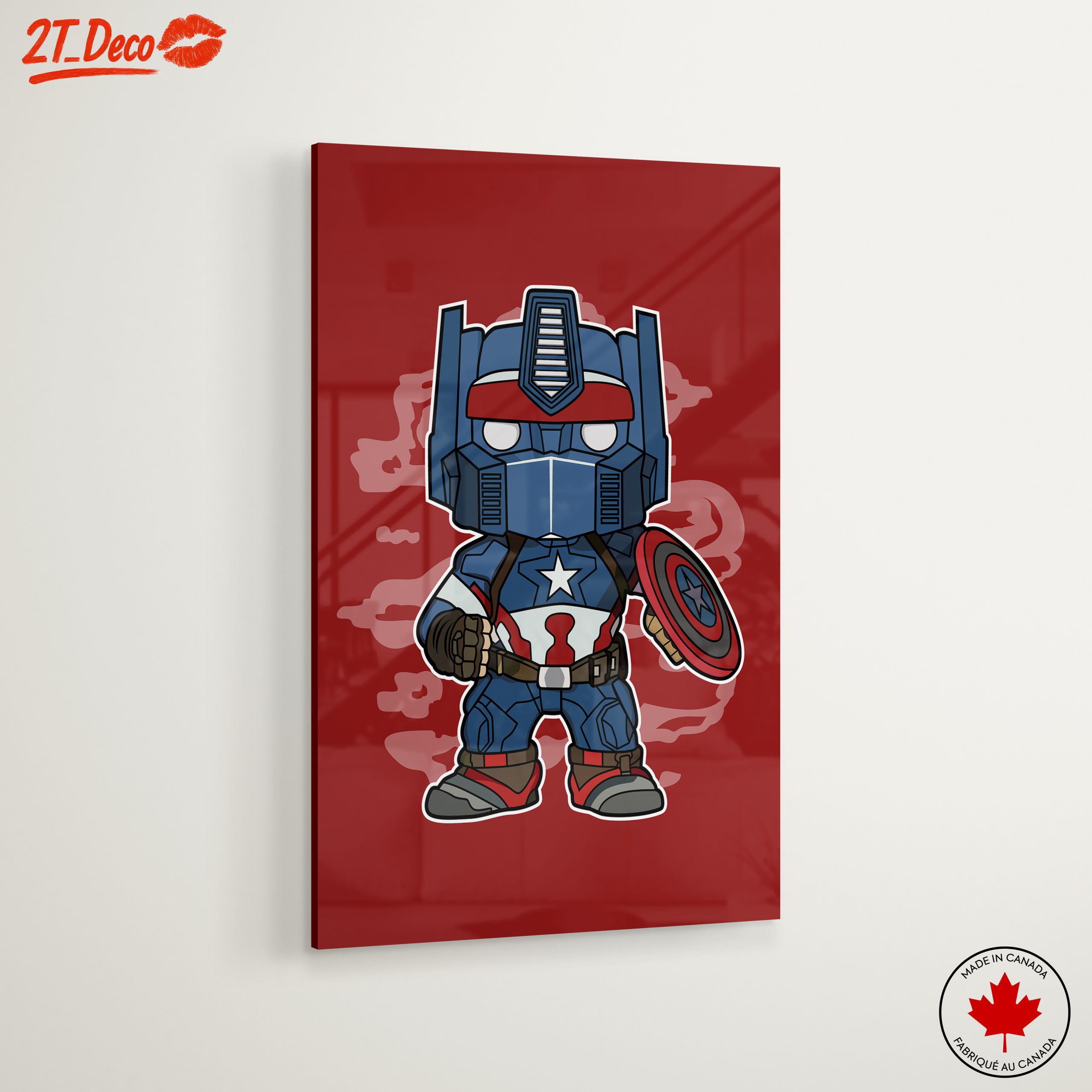 Stylized Superhero Robot Character Art - Image 6