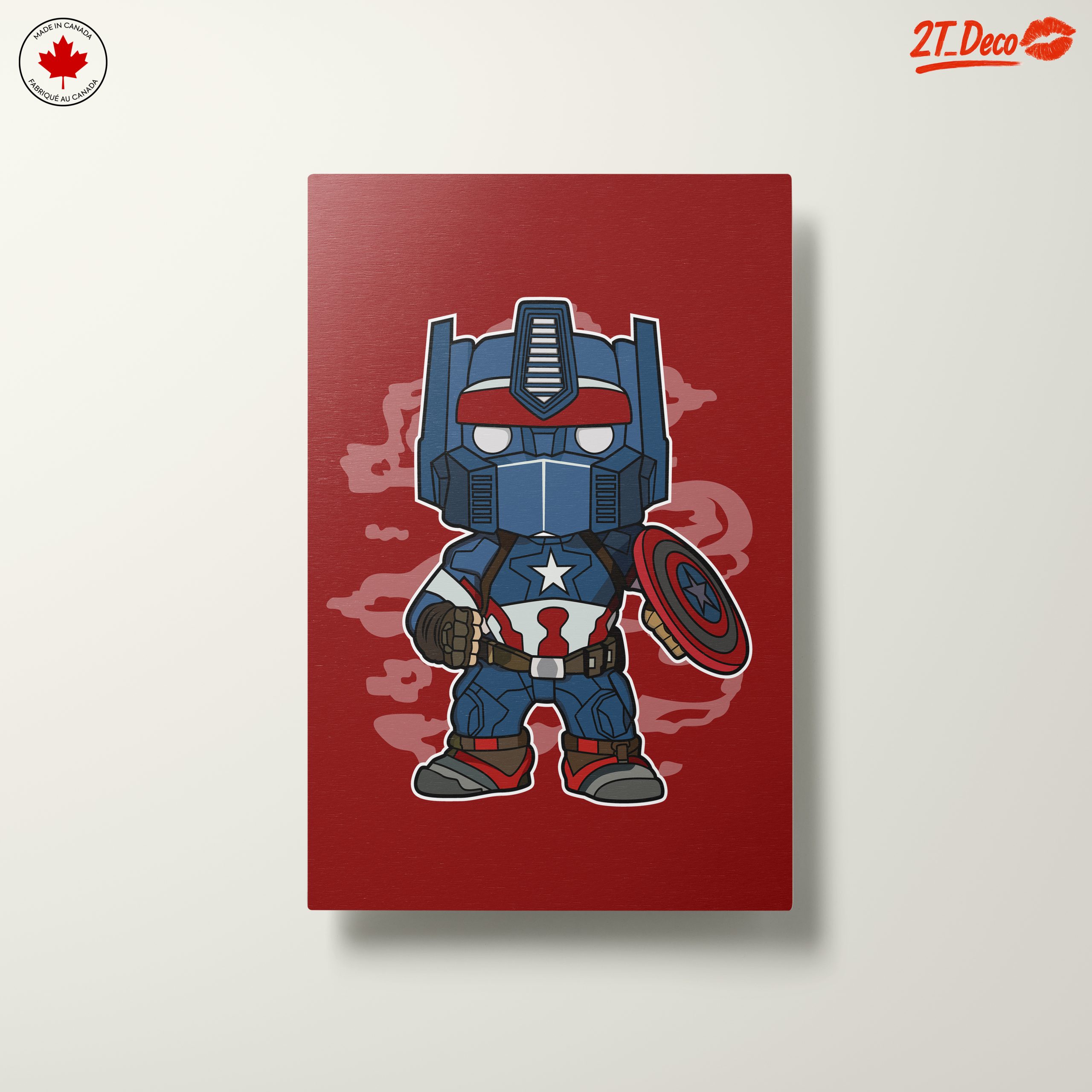 Stylized Superhero Robot Character Art - Image 10