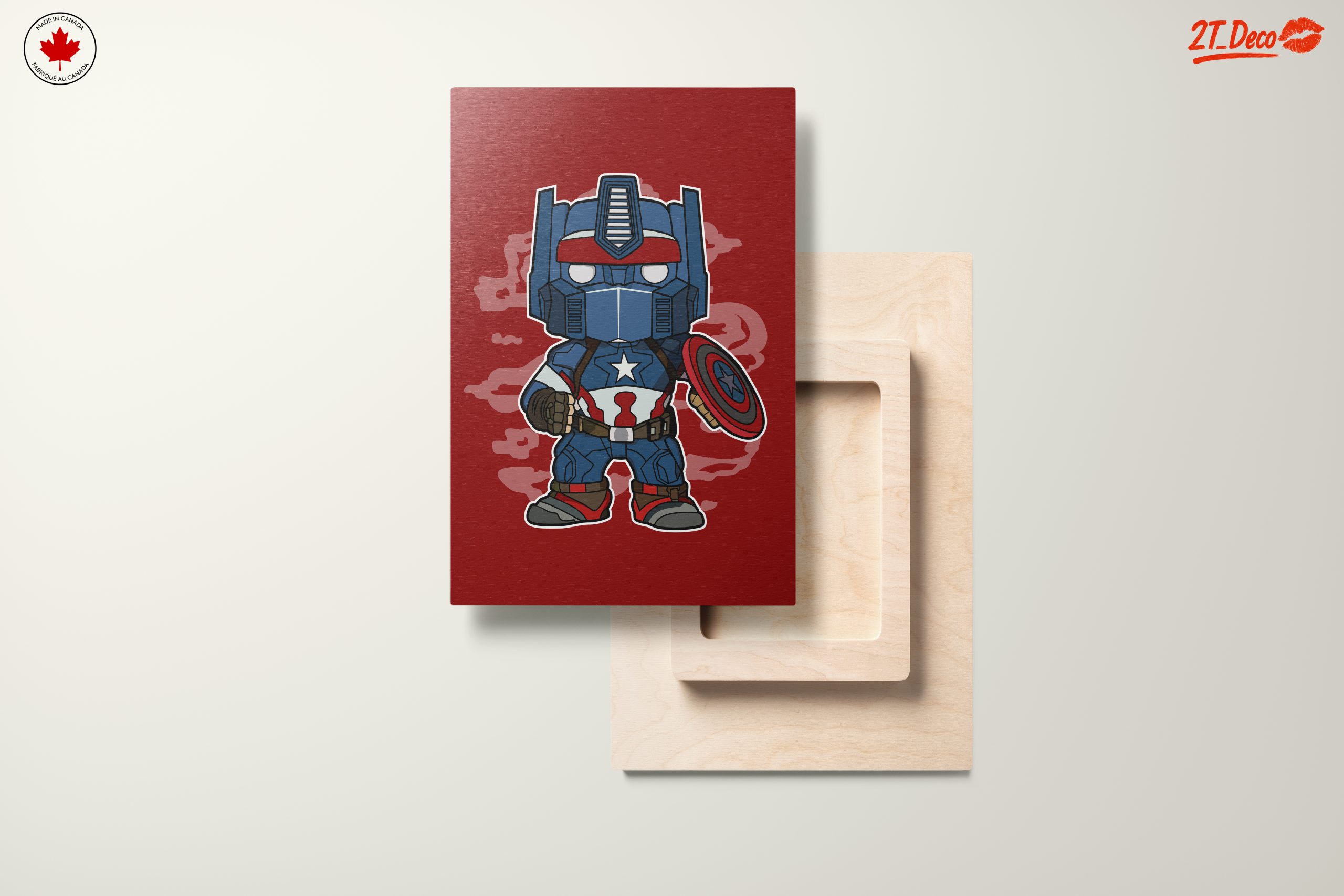 Stylized Superhero Robot Character Art - Image 11