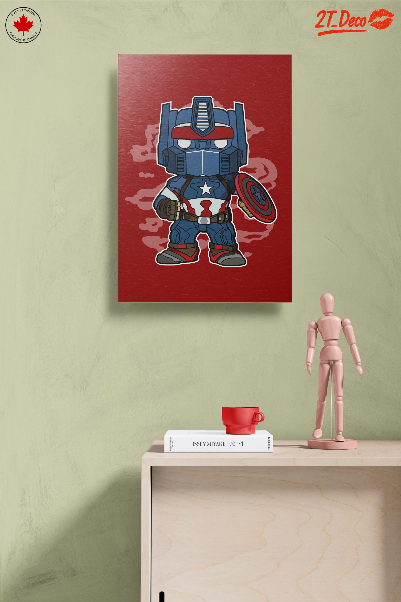 Stylized Superhero Robot Character Art - Image 14