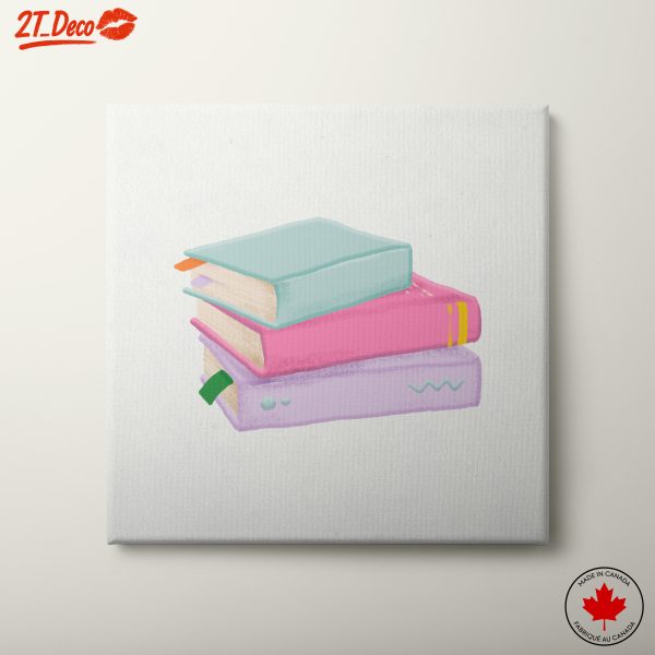 Colorful Book Illustrations for Creative Spaces