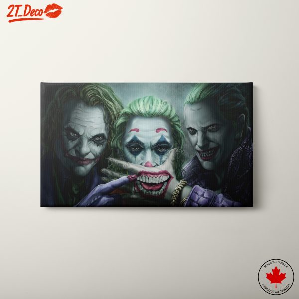 Dynamic Joker Character Art